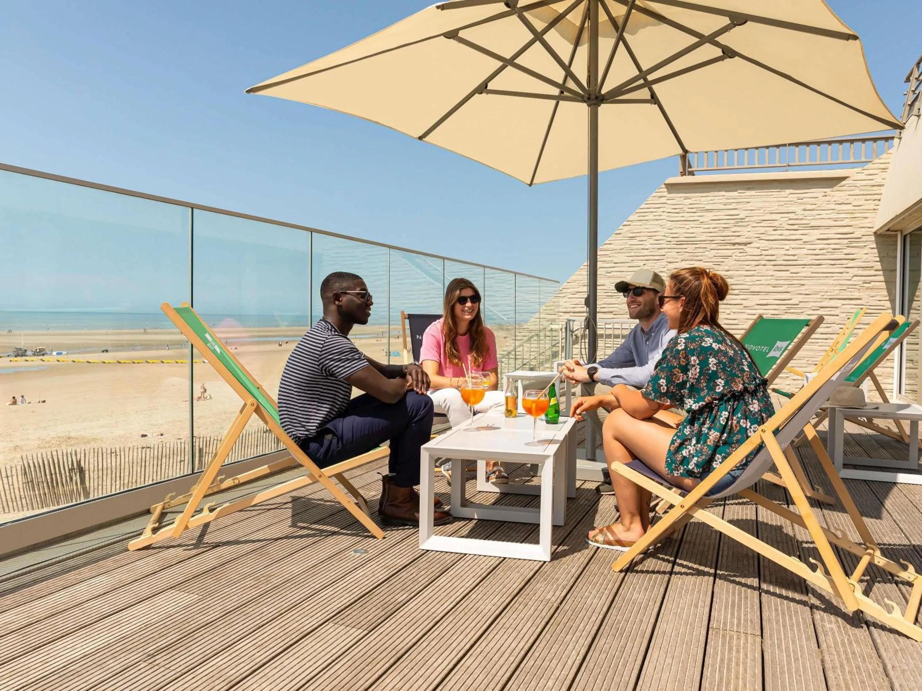 Property building in ibis Thalassa Le Touquet