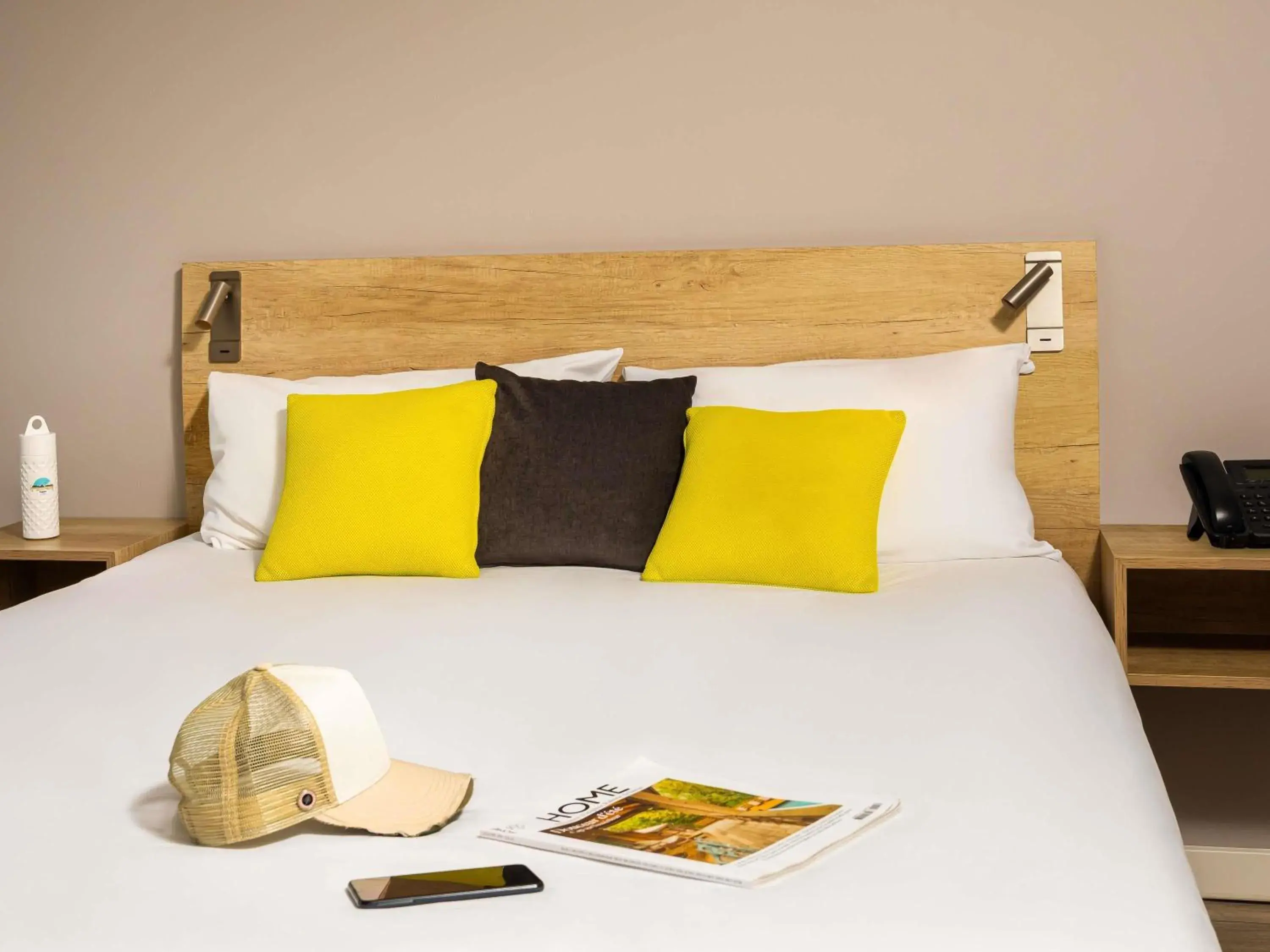 Bedroom, Bed in ibis Thalassa Le Touquet Bedroom, Bed in ibis Thalassa Le Touquet