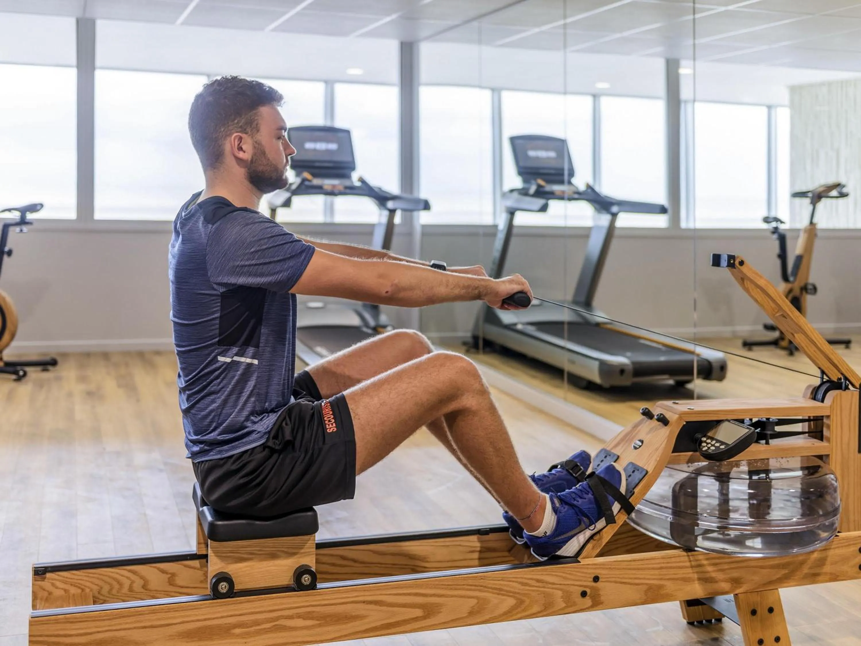 Fitness centre/facilities in ibis Thalassa Le Touquet