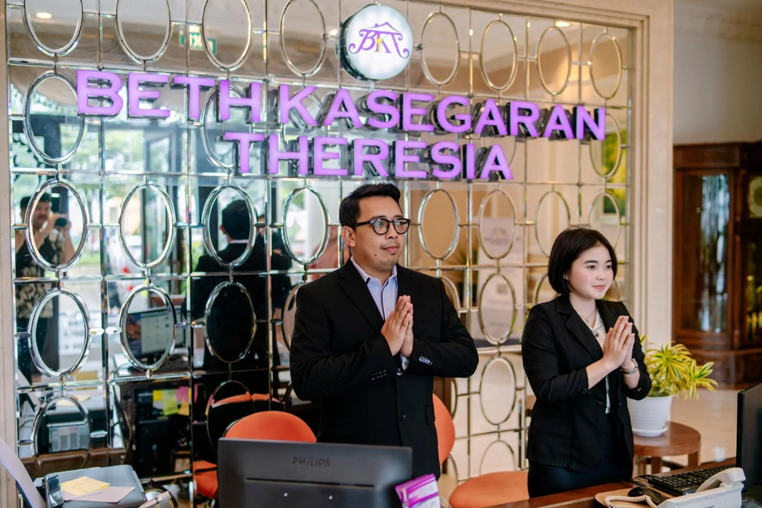 Lobby or reception in Beth Kasegaran Theresia