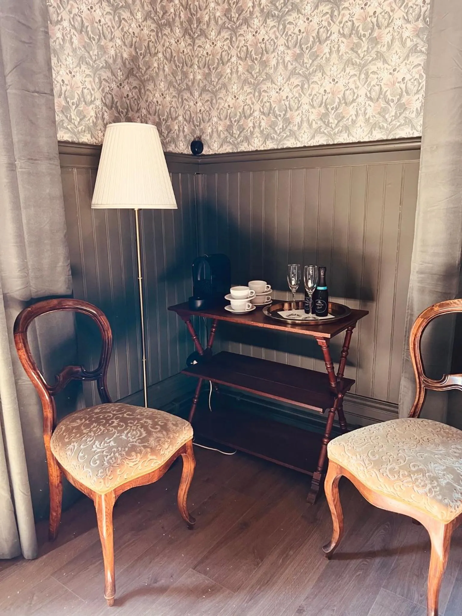 Seating area in Torreby Slott Hotel & Golf