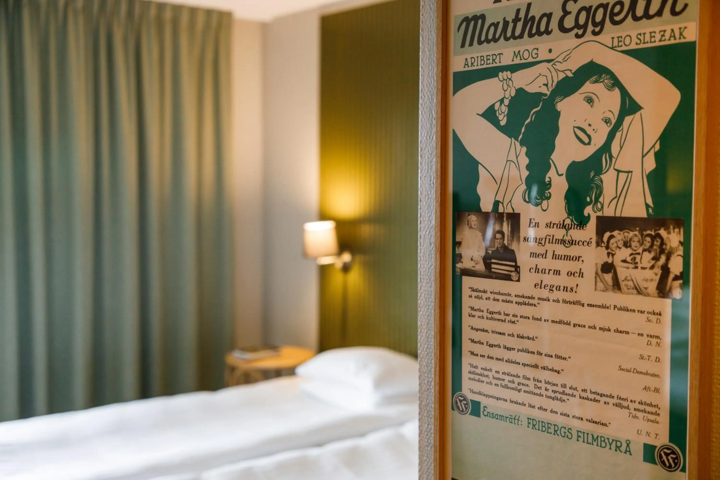 Photo of the whole room, Bed in Hotell Nyboholm