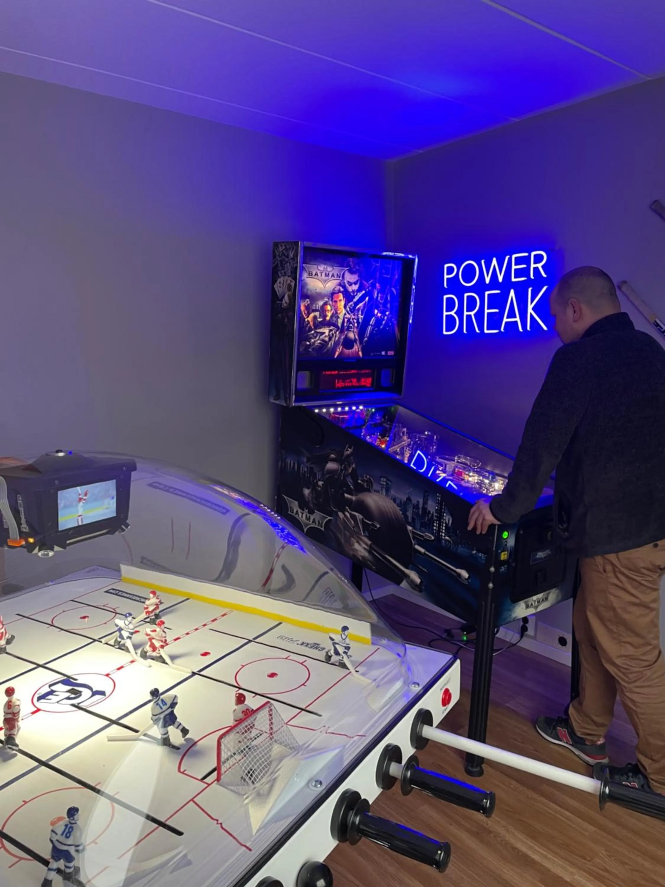 Game Room in Hotell Nyboholm