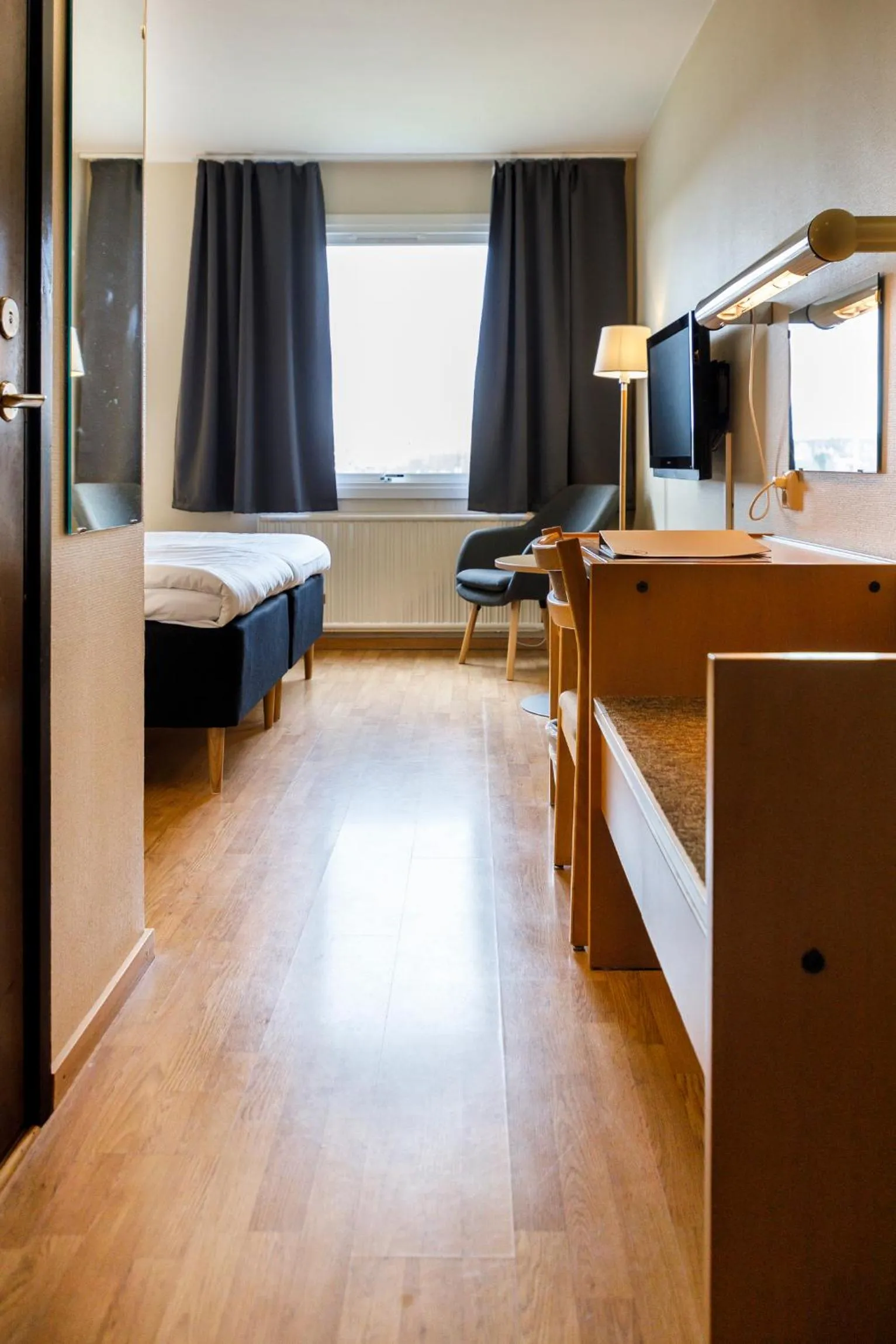 Photo of the whole room, Bed in Hotell Nyboholm