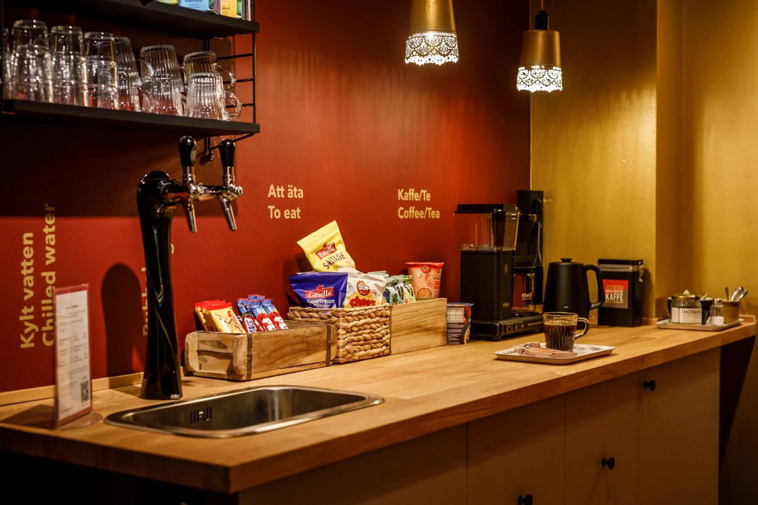 Coffee/tea facilities in Hotell Nyboholm