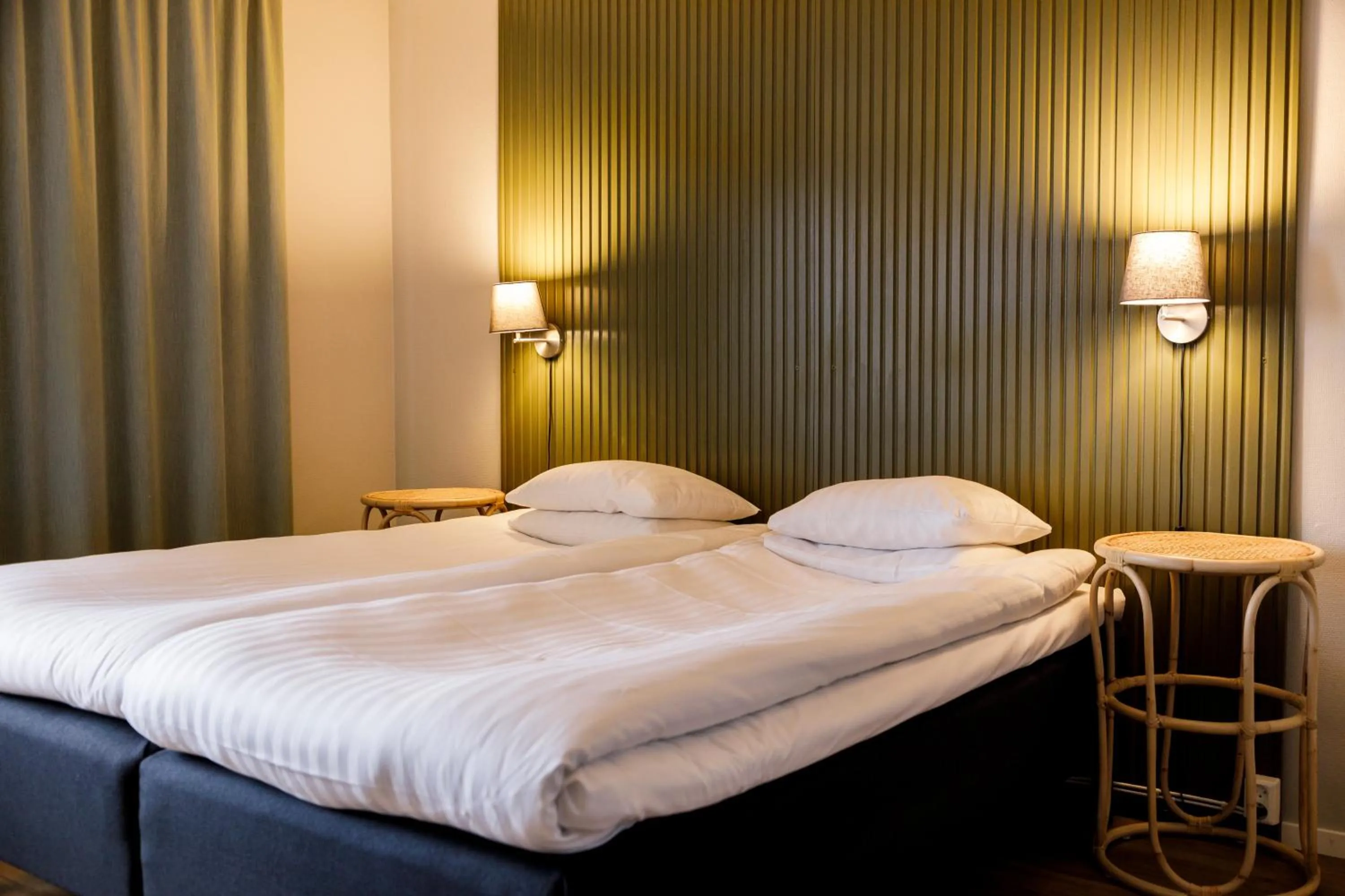 Photo of the whole room, Bed in Hotell Nyboholm