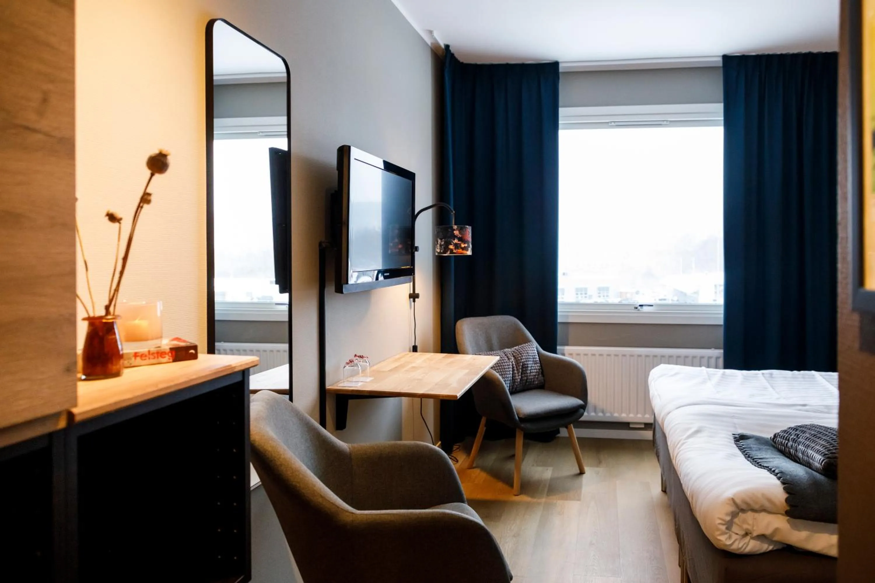 Bed in Hotell Nyboholm