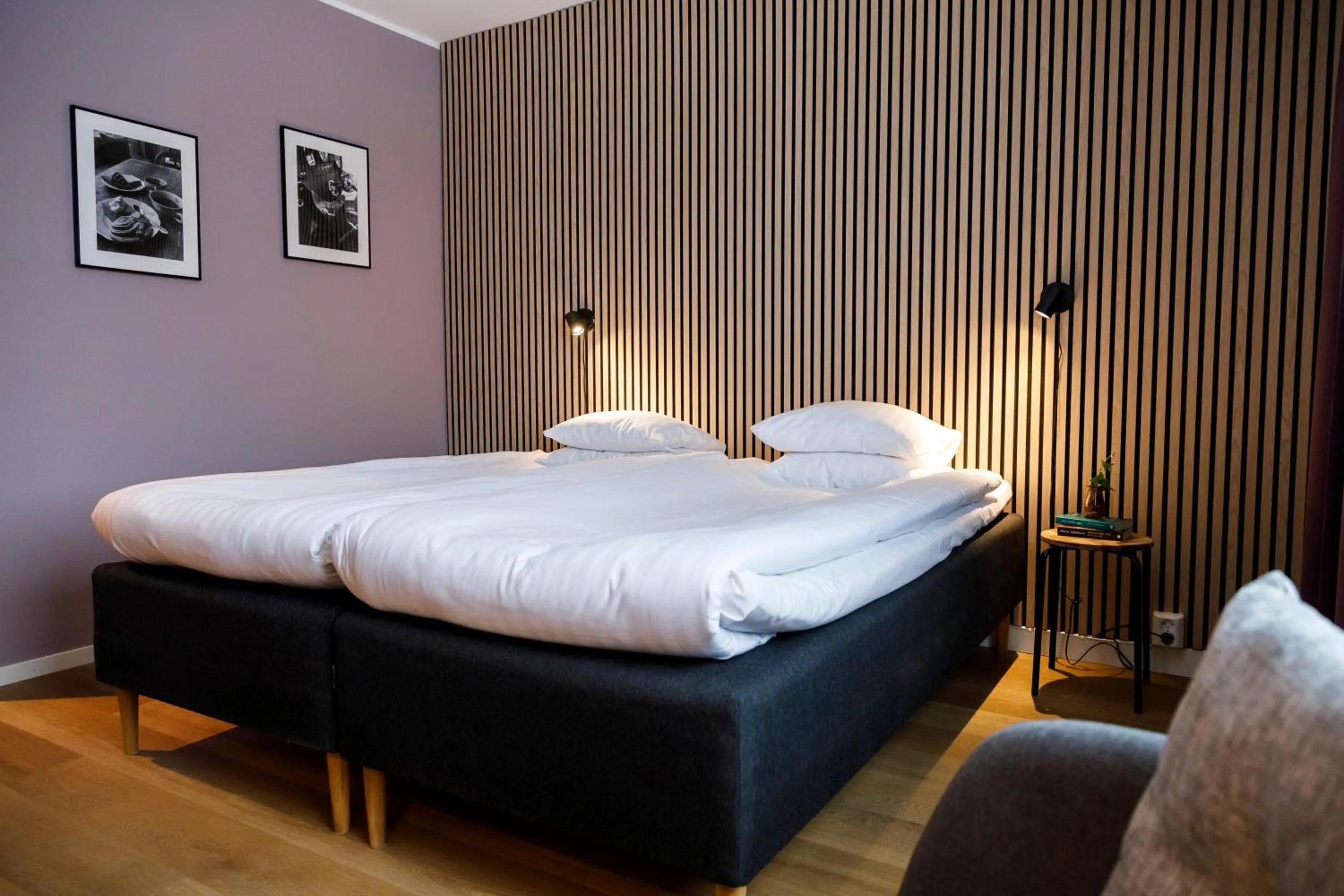 Bed in Hotell Nyboholm