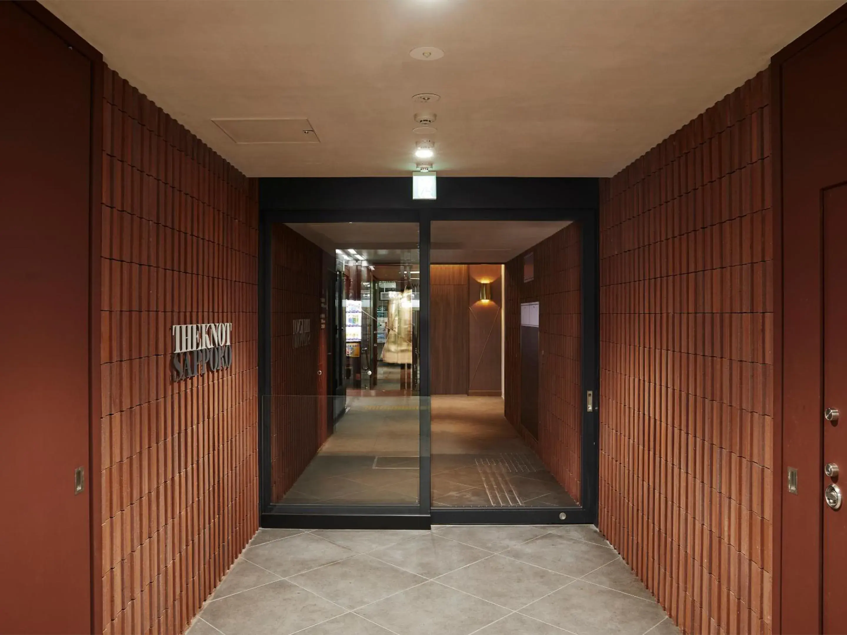 Facade/entrance in THE KNOT SAPPORO Facade/entrance in THE KNOT SAPPORO