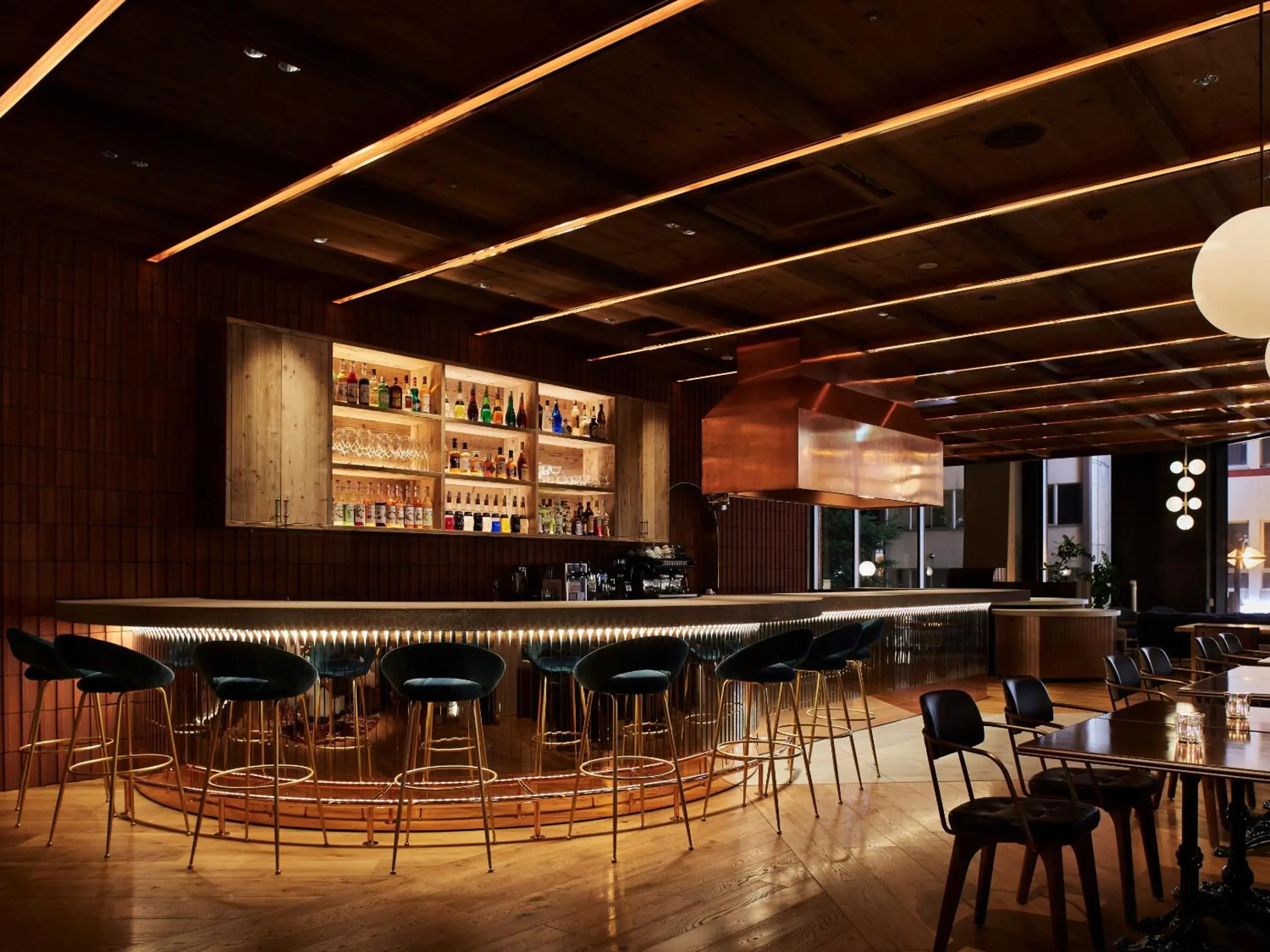 Lounge or bar in THE KNOT SAPPORO Lounge or bar in THE KNOT SAPPORO