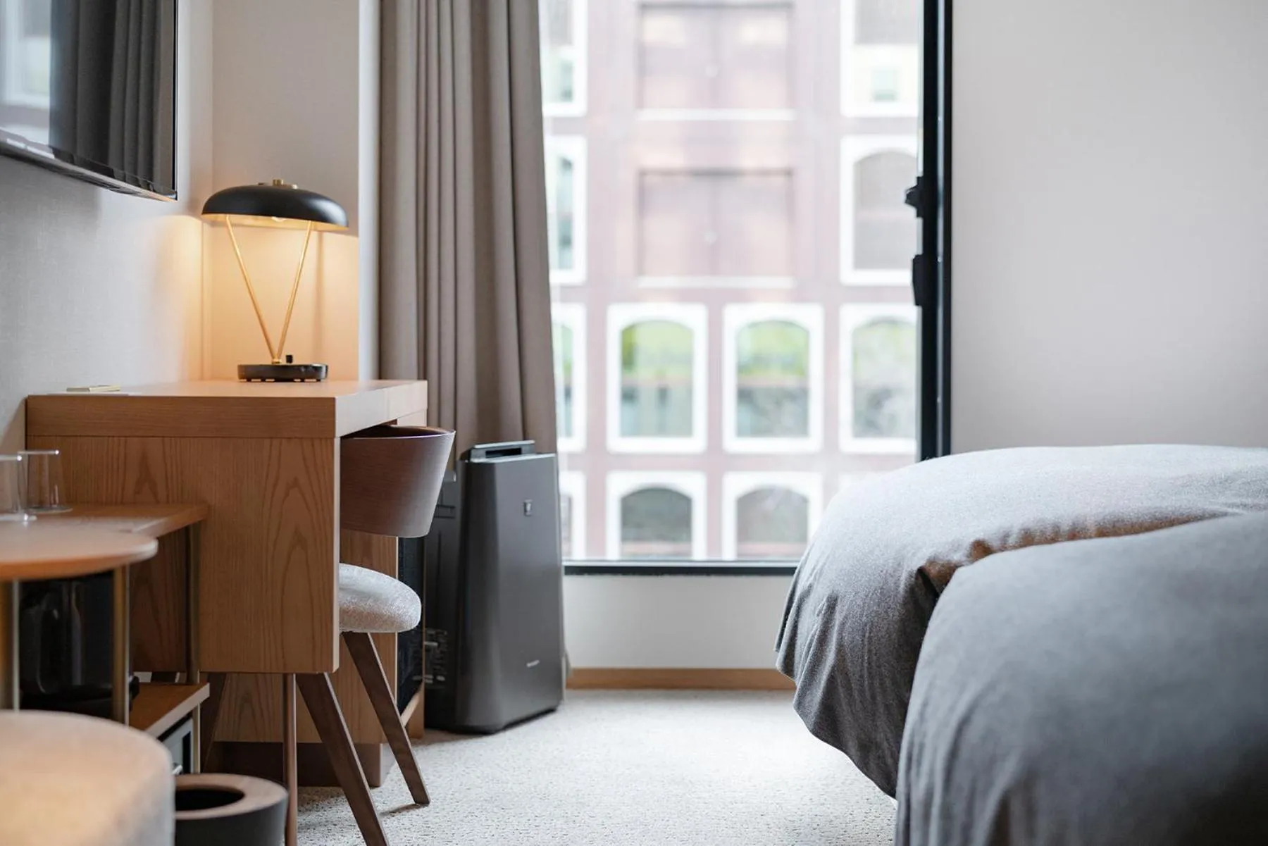 Photo of the whole room, Bed in THE KNOT SAPPORO