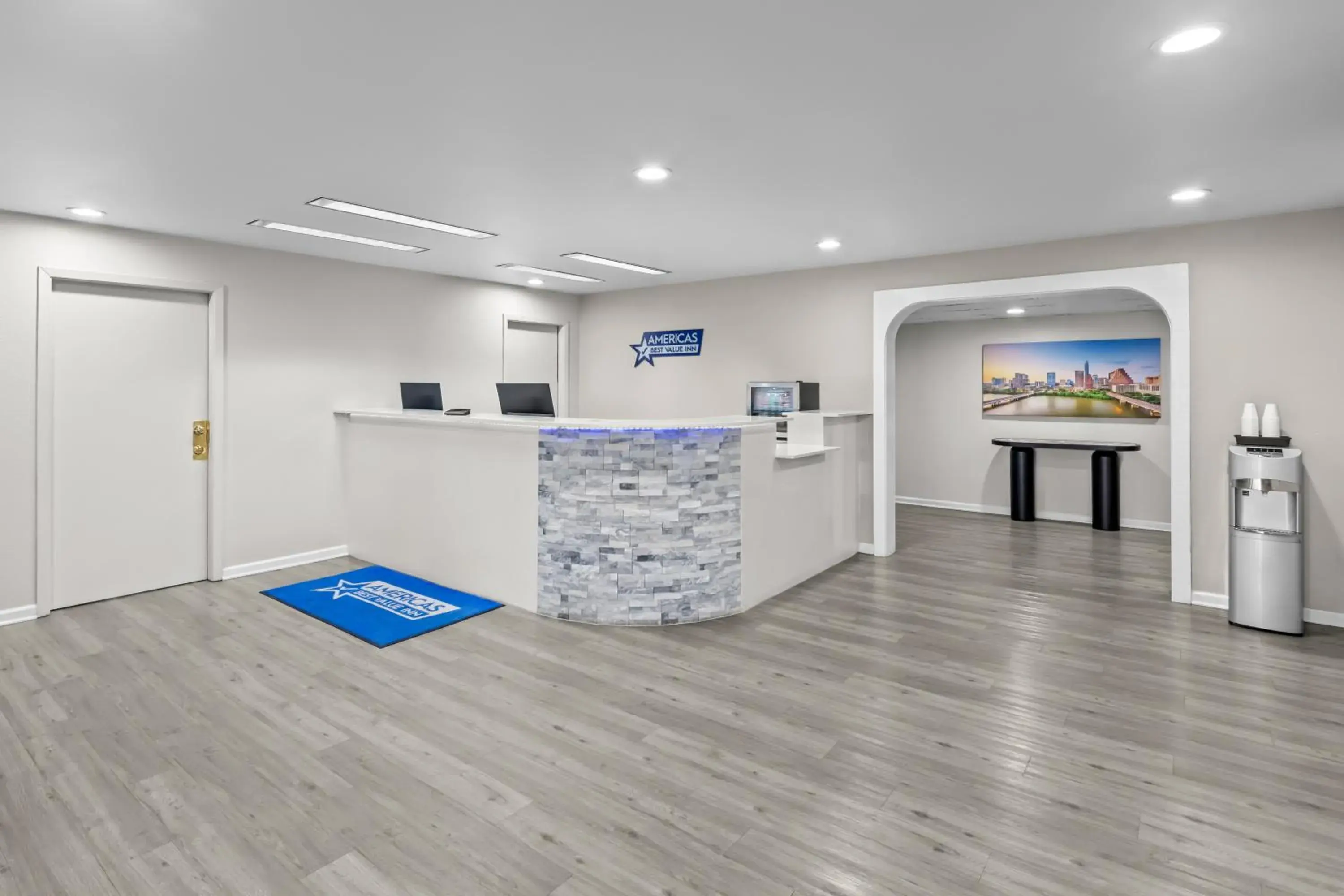 Lobby or reception in Americas Best Value Inn Austin Lobby or reception in Americas Best Value Inn Austin
