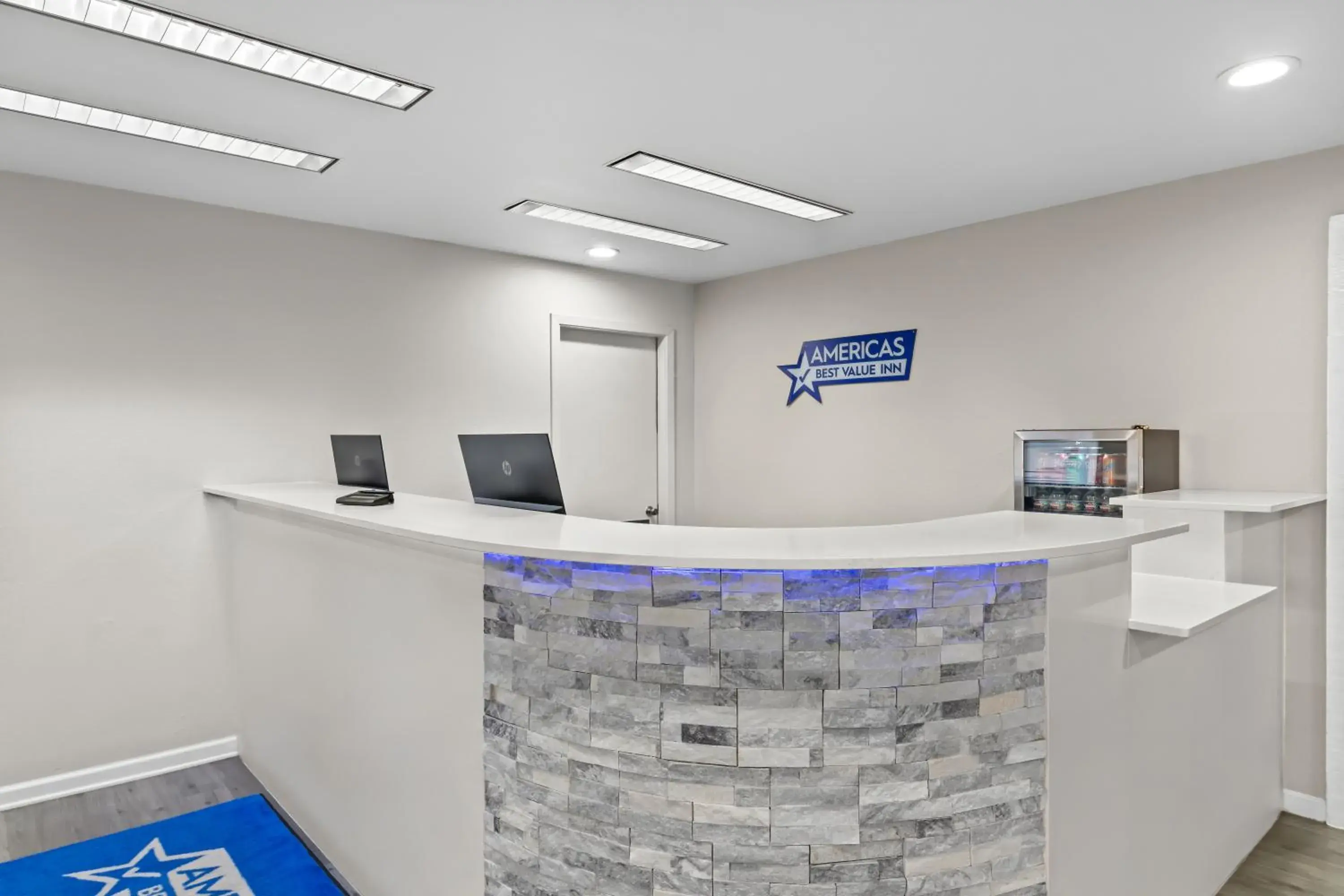 Lobby or reception in Americas Best Value Inn Austin Lobby or reception in Americas Best Value Inn Austin
