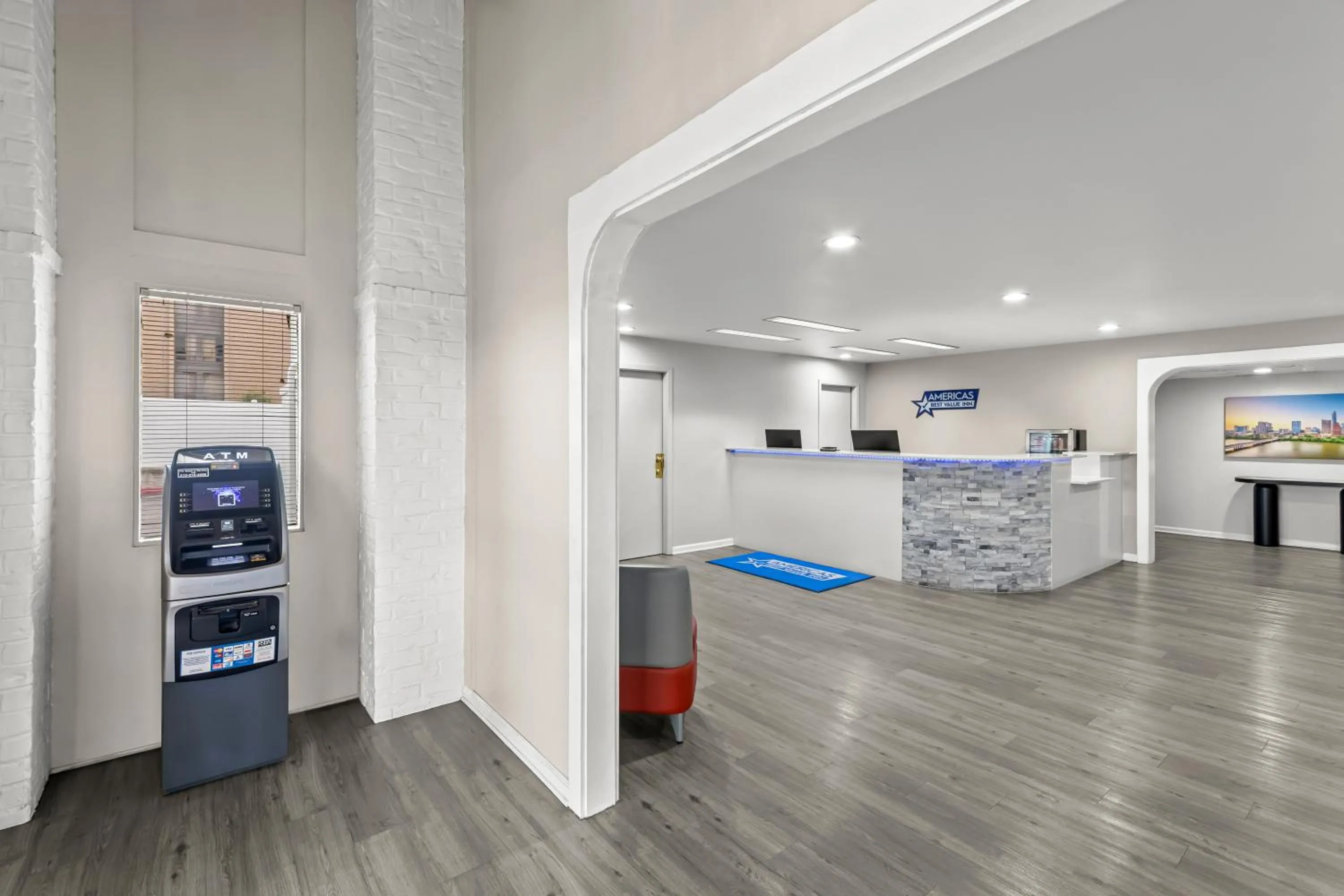 Lobby or reception in Americas Best Value Inn Austin