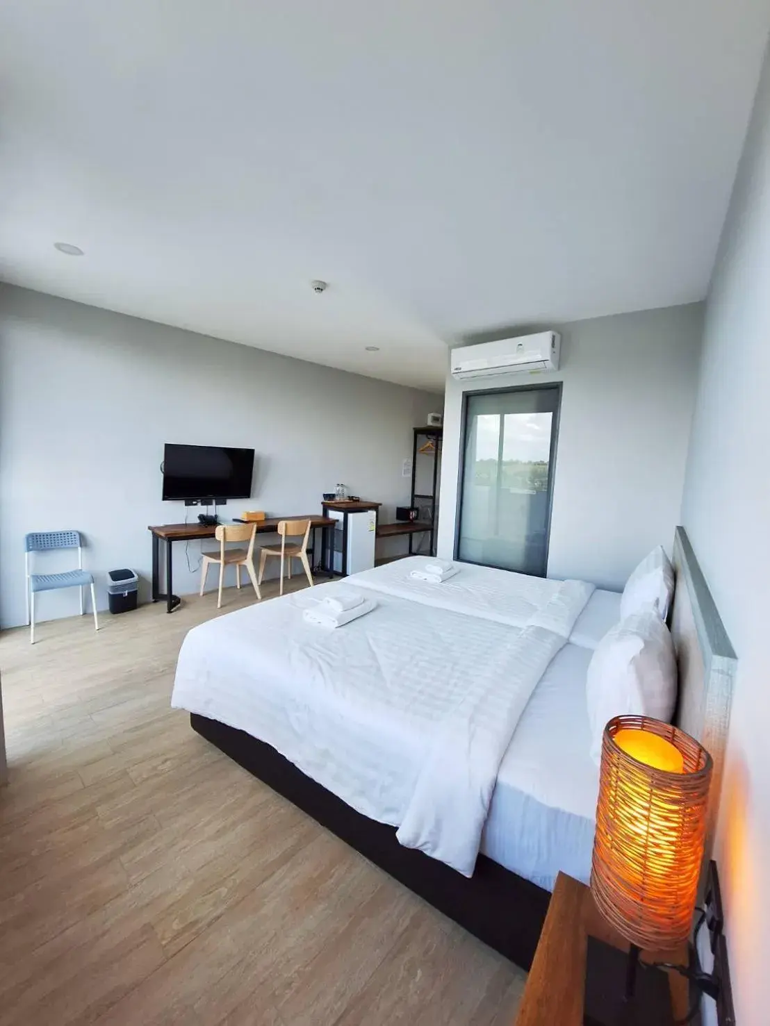 Twin Room with View in Atom Phuket Hotel Twin Room with View in Atom Phuket Hotel