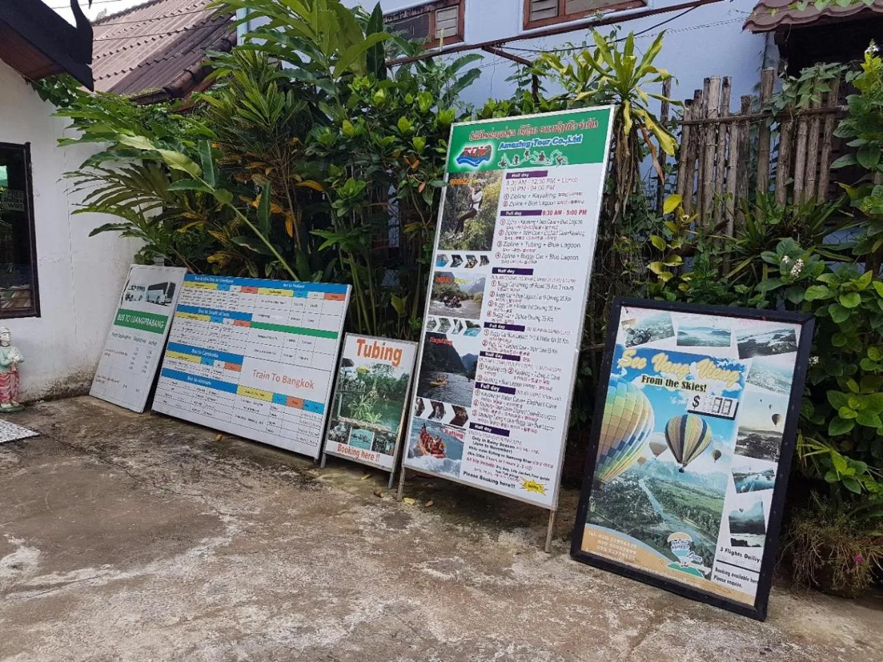 Logo/Certificate/Sign in Maylay Guesthouse