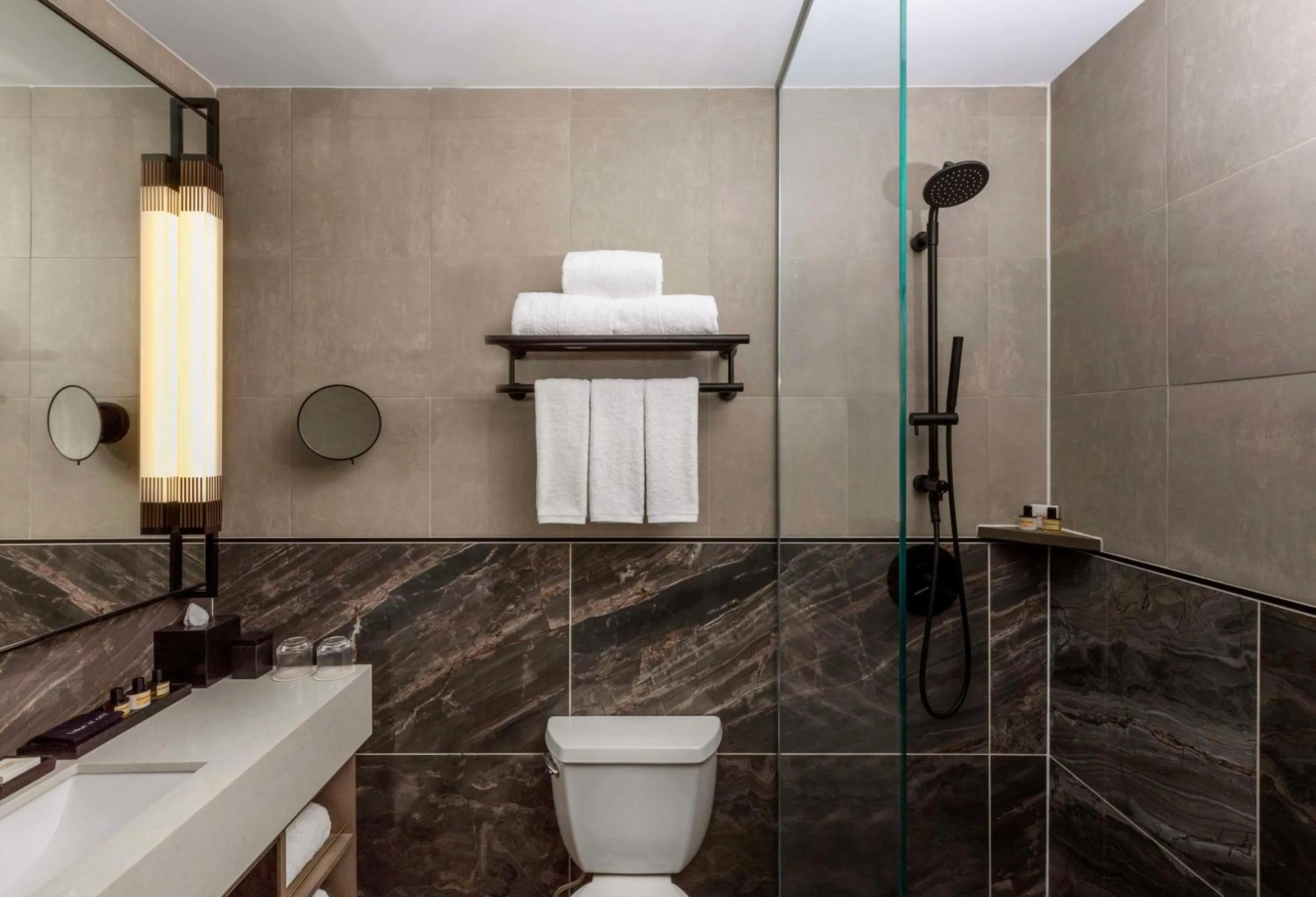 Bathroom in Thompson Central Park New York, by Hyatt