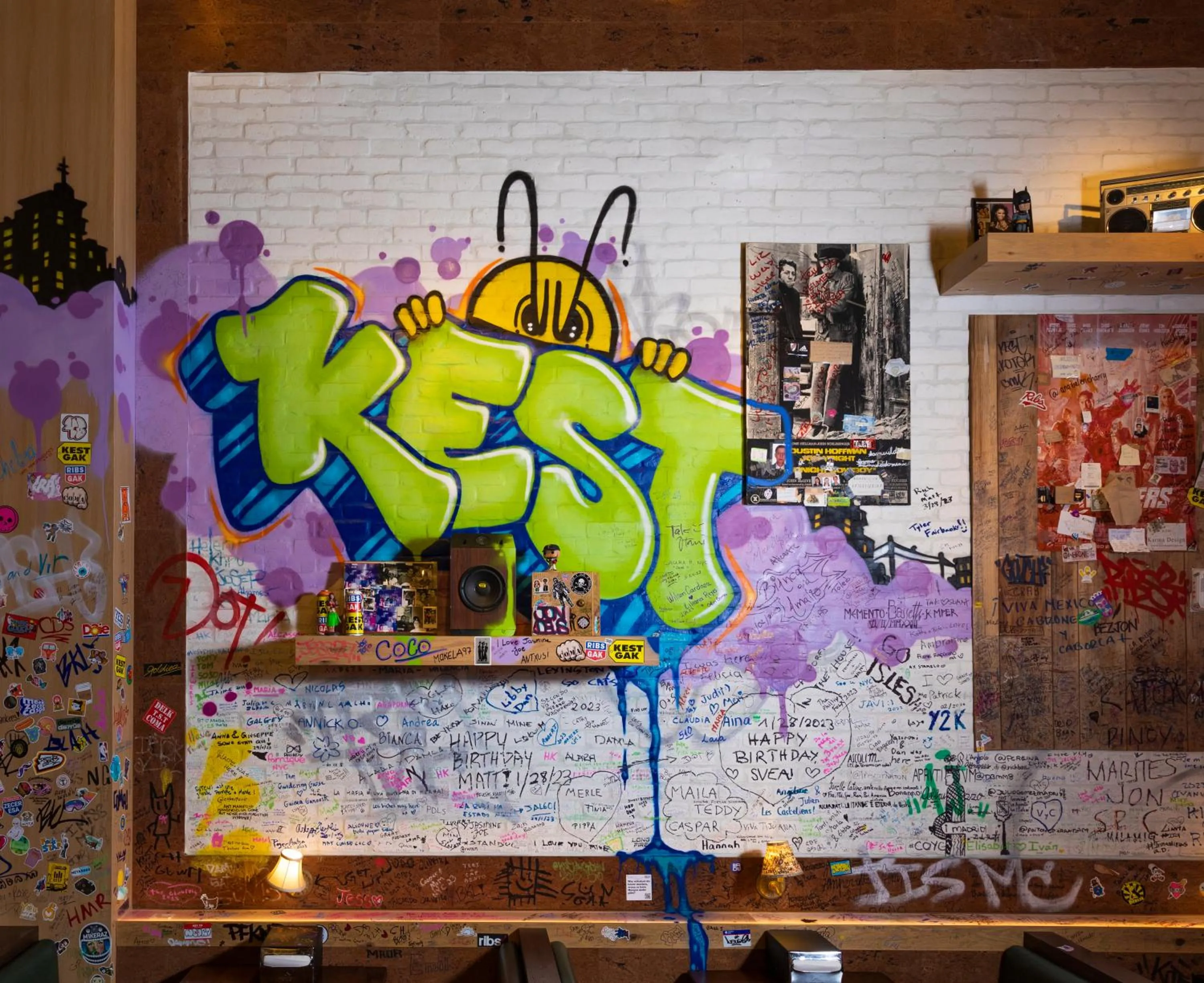 Restaurant/places to eat in Thompson Central Park New York, by Hyatt