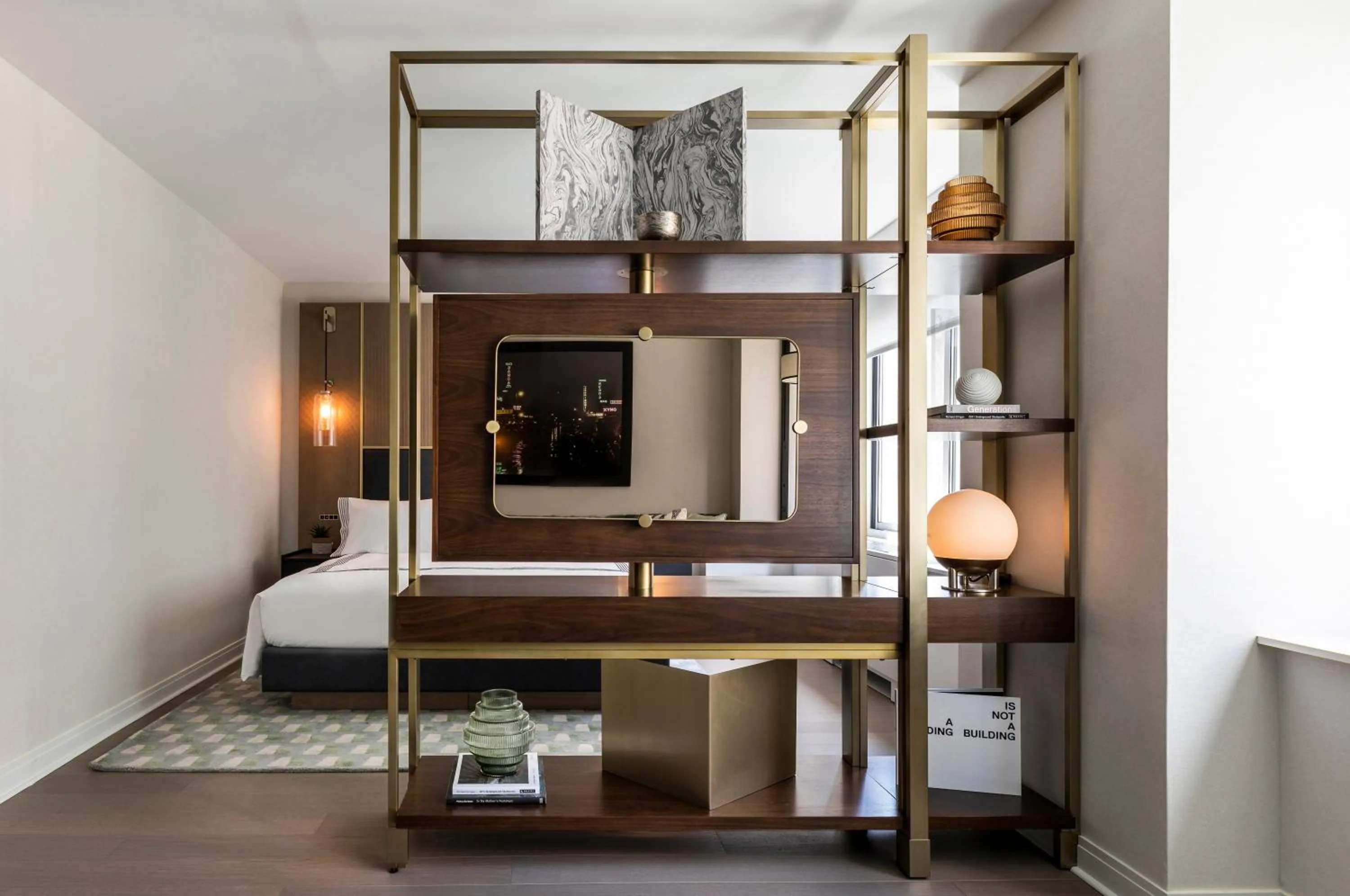 Bed in Thompson Central Park New York, by Hyatt