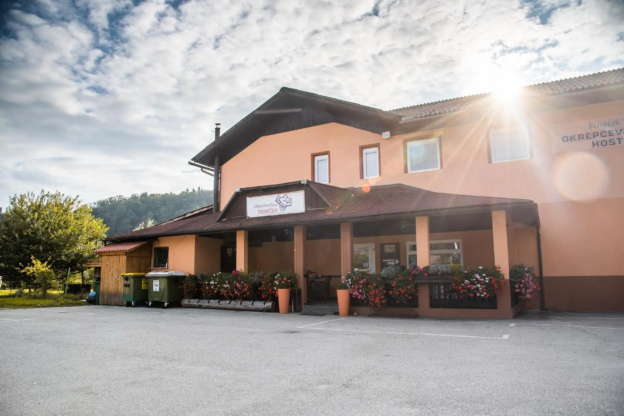 Property building in Rooms at Trimček
