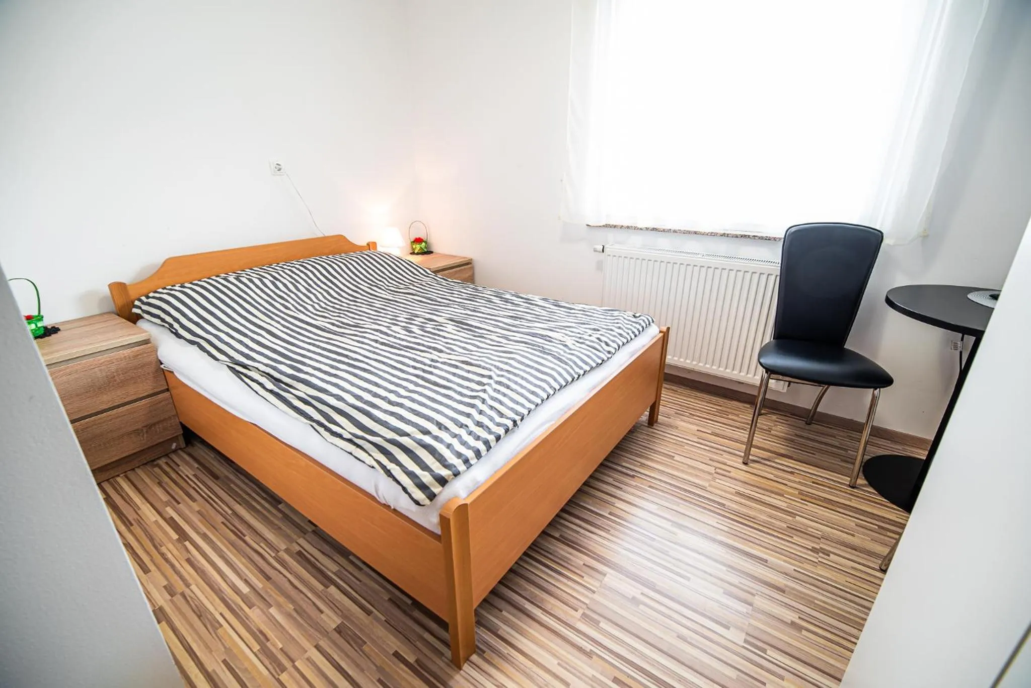 Bed in Rooms at Trimček