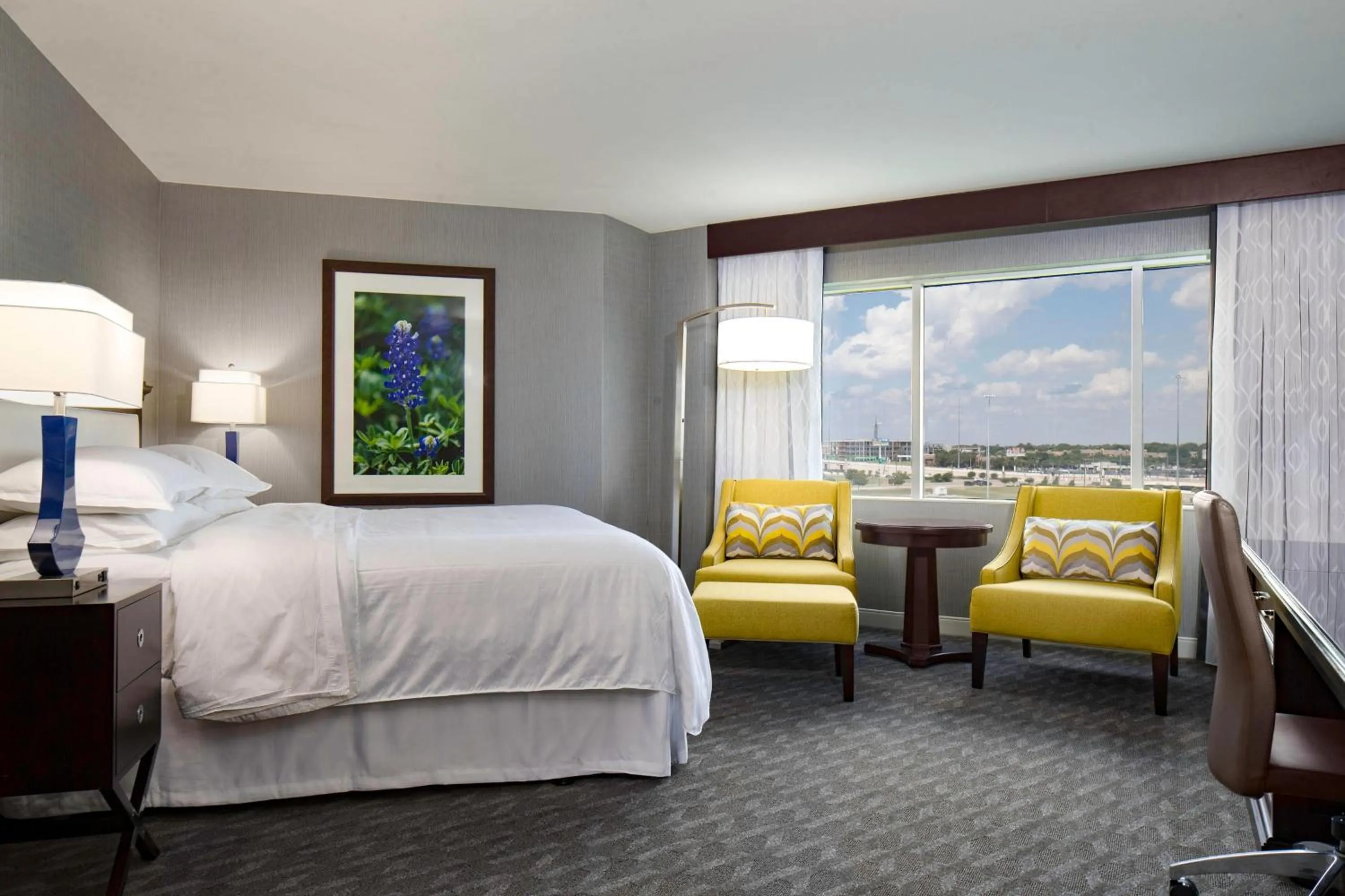 Photo of the whole room, Bed in Sheraton Arlington Hotel