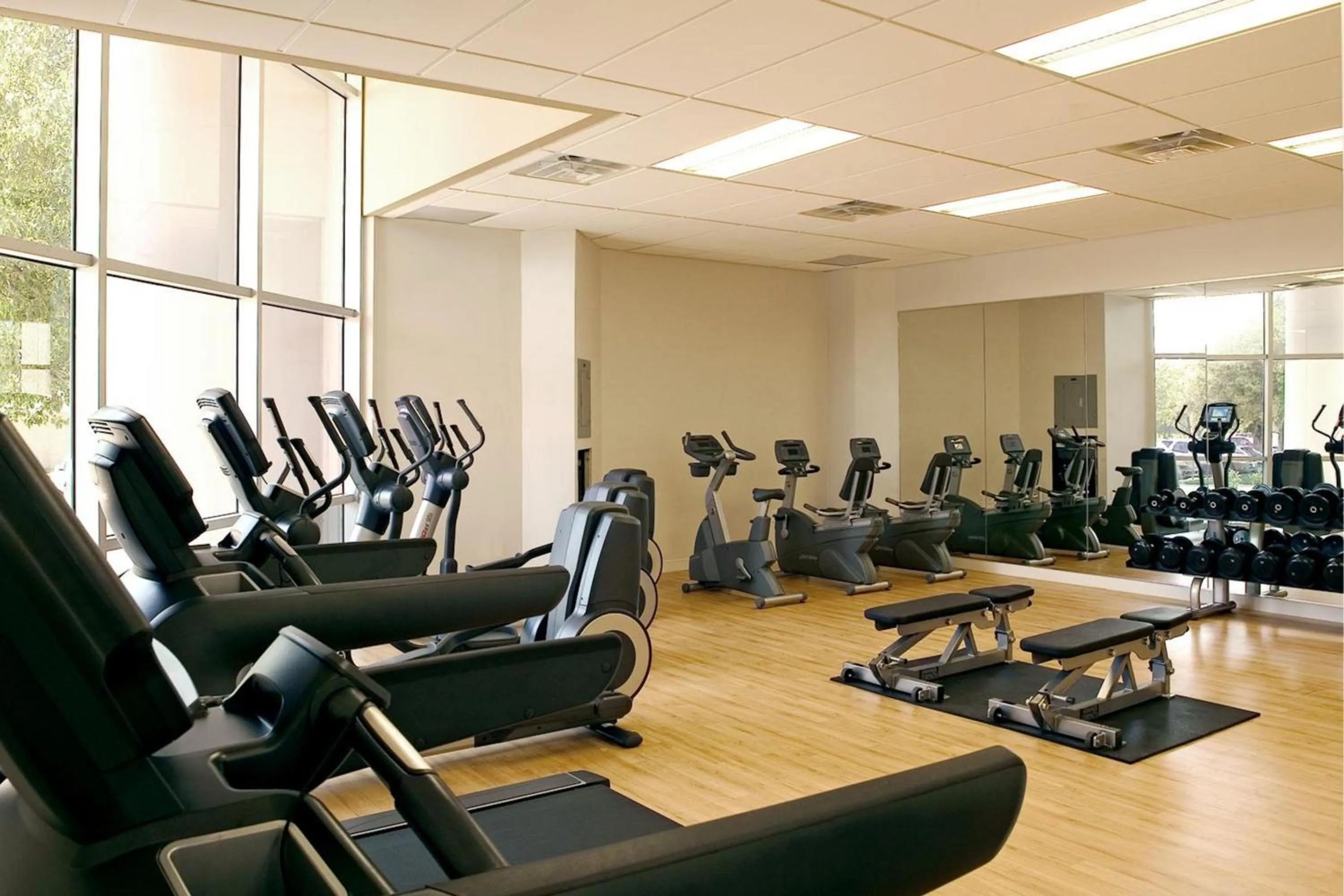 Fitness centre/facilities in Sheraton Arlington Hotel