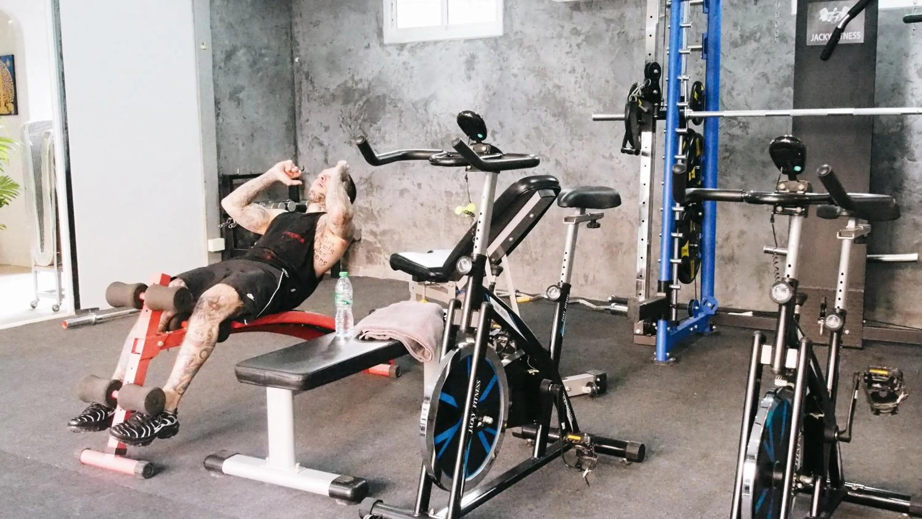 Fitness centre/facilities in Paradise Land Resort