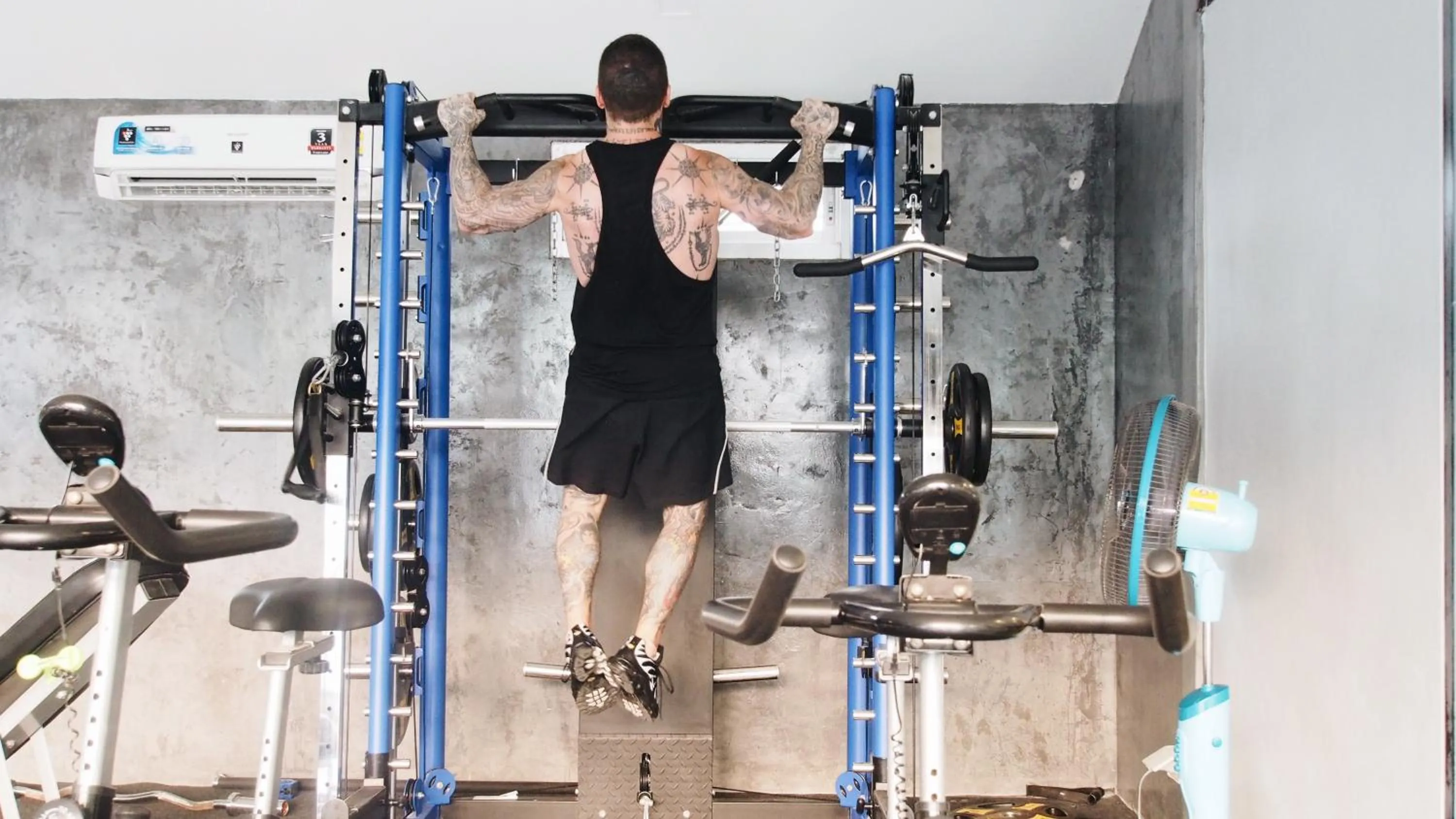 Fitness centre/facilities in Paradise Land Resort