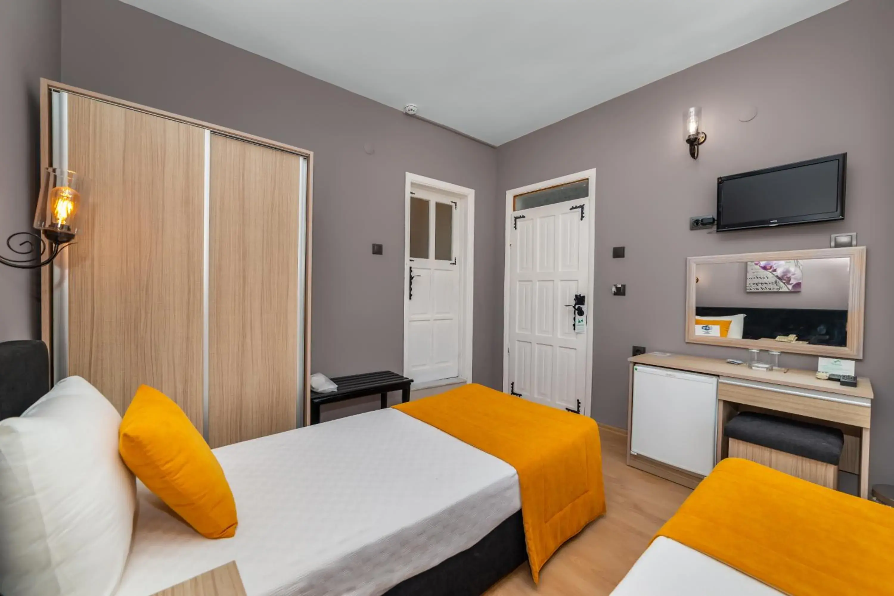 Bed in Yasemin Hotel Bed in Yasemin Hotel