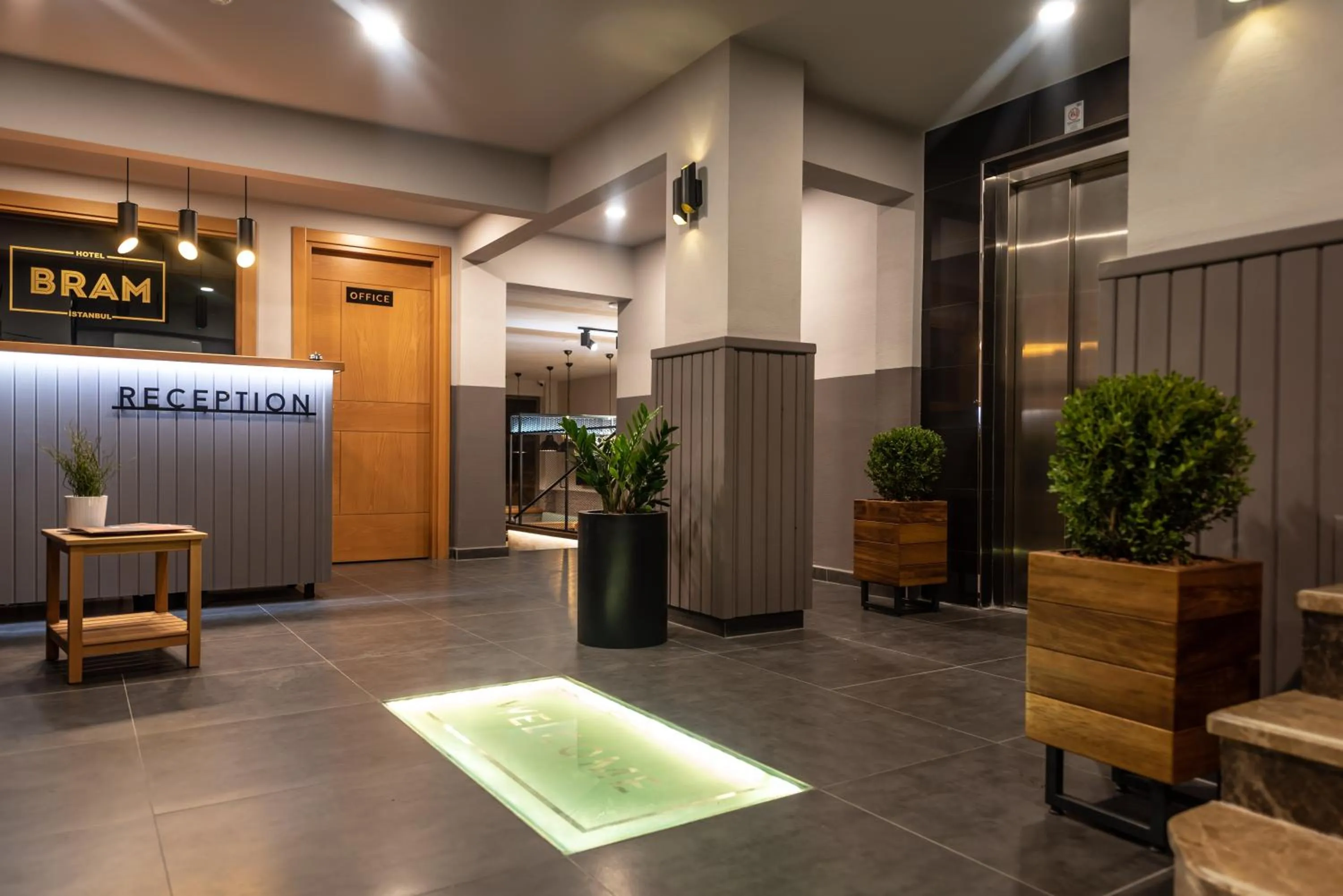 Facade/entrance in Bram Hotel Istanbul