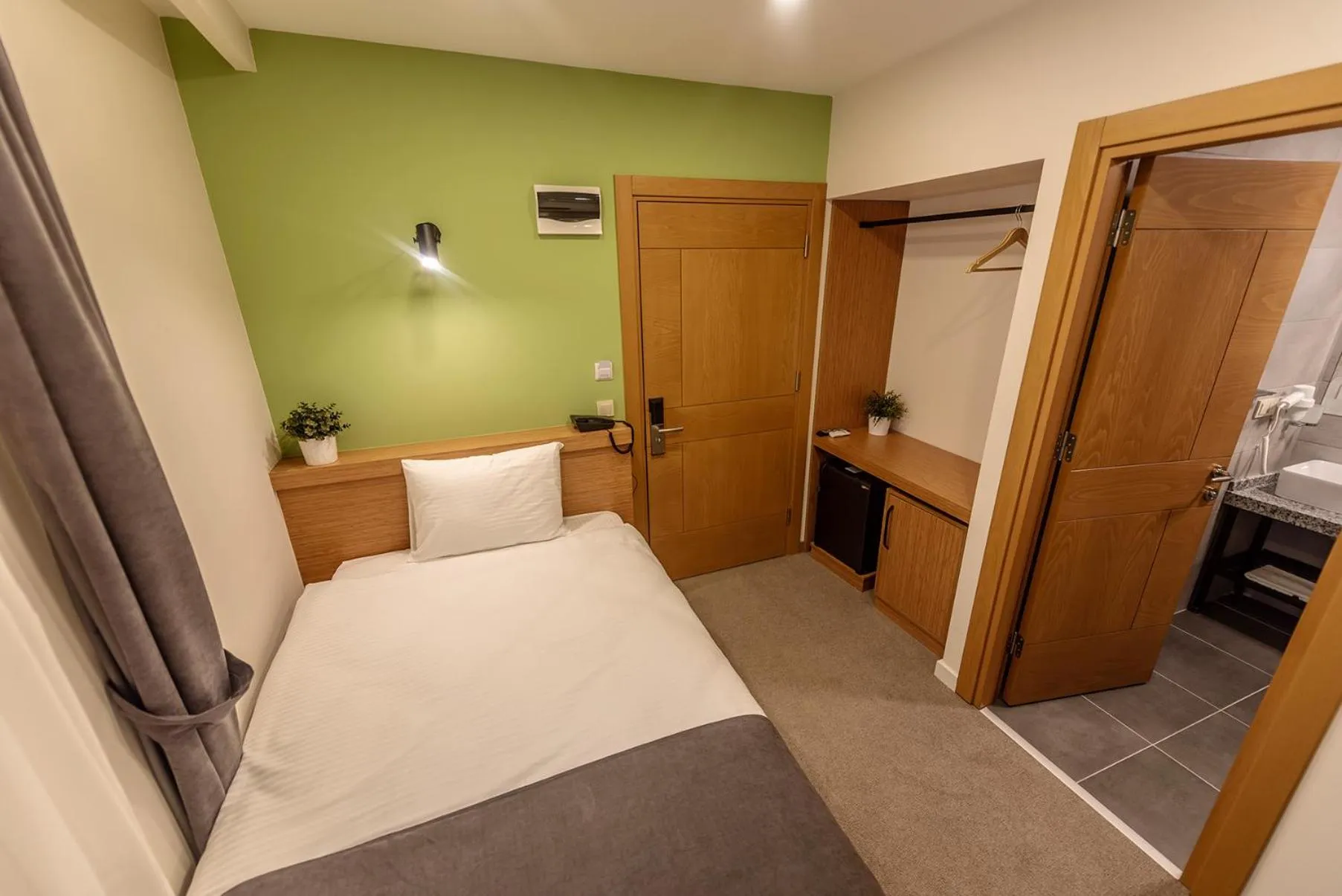 Bed in Bram Hotel Istanbul