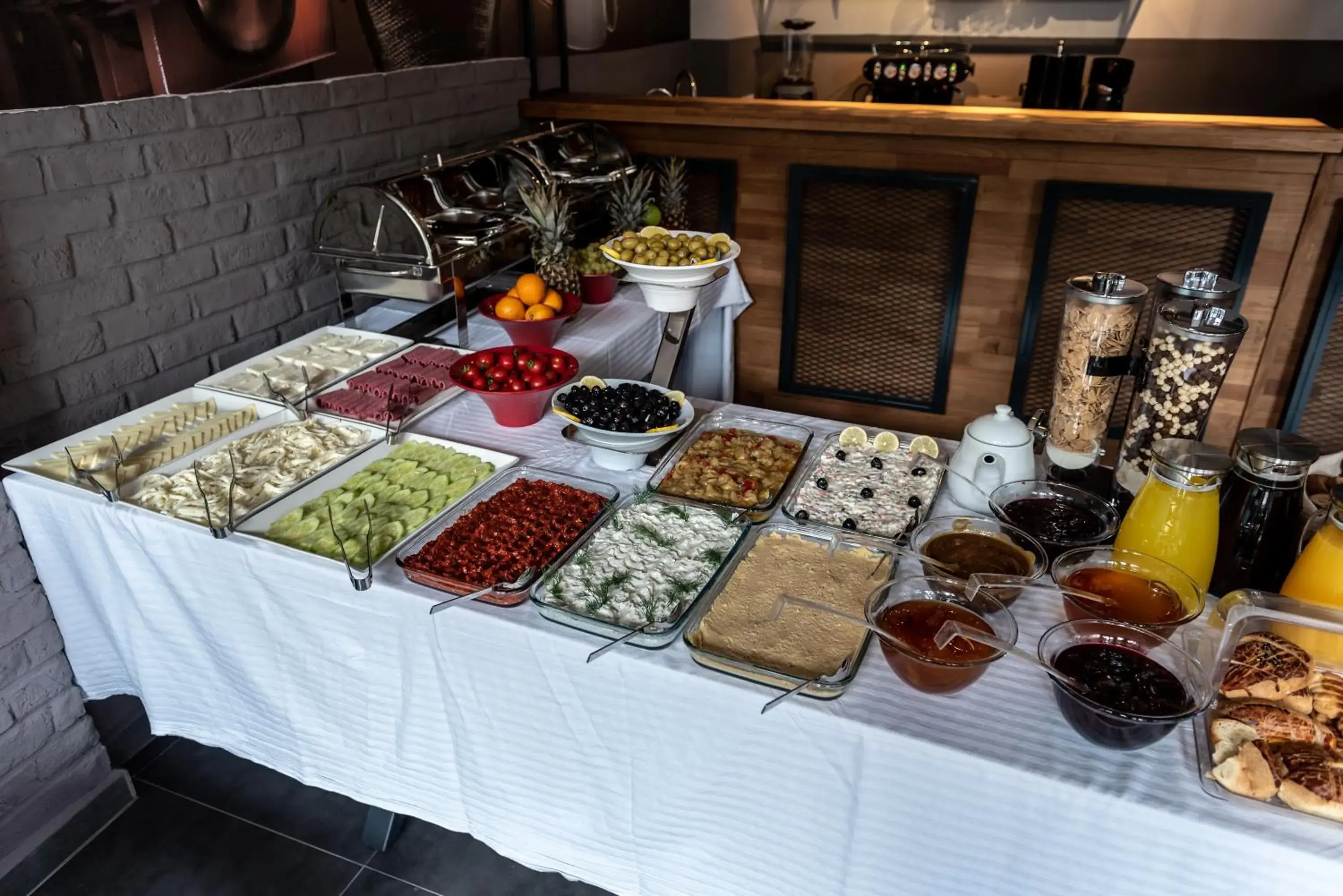 Breakfast in Bram Hotel Istanbul Breakfast in Bram Hotel Istanbul