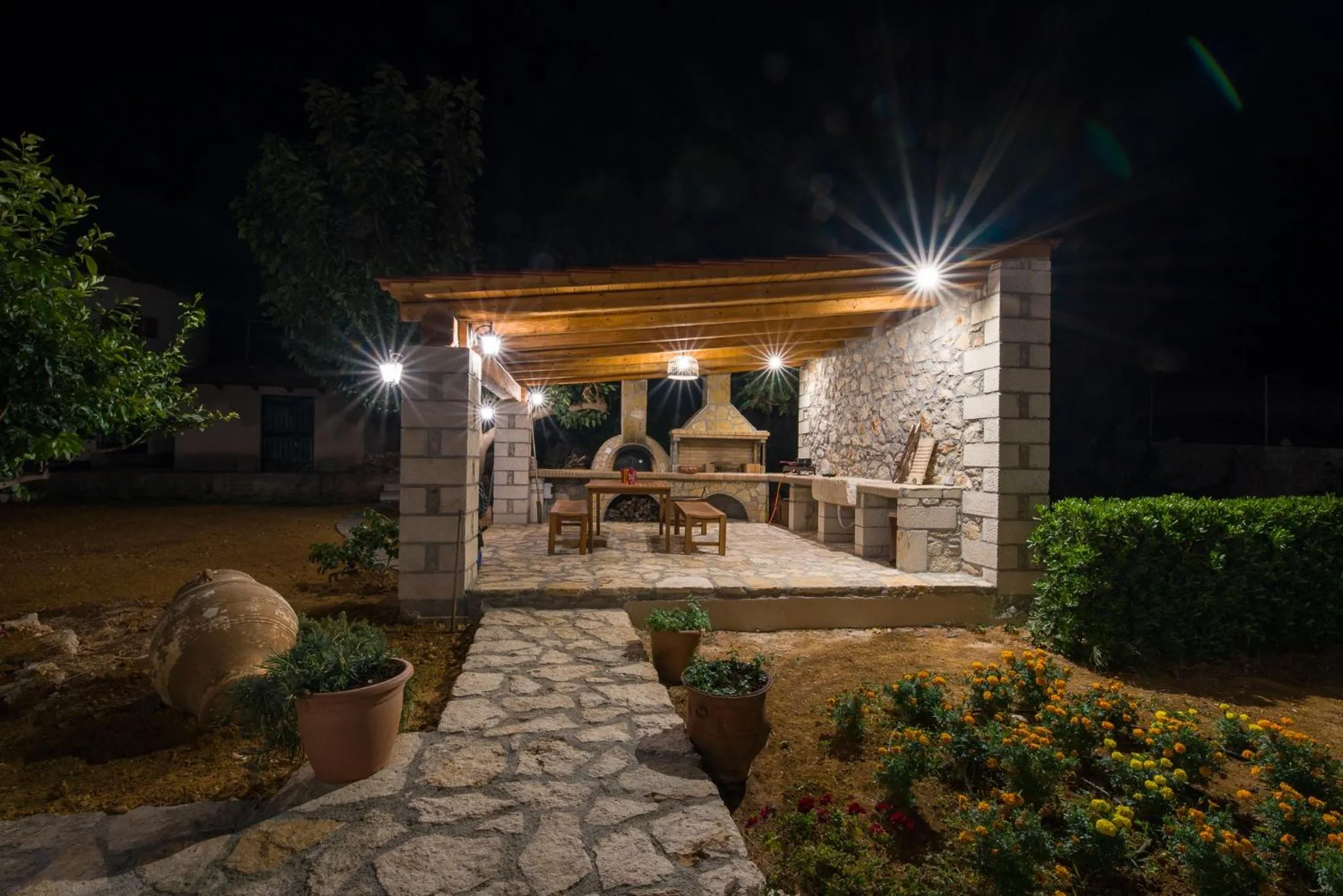 Patio in Villa Koutalas