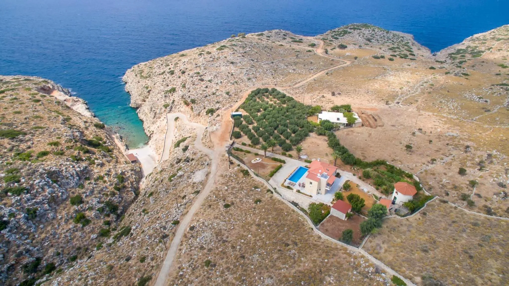 Natural landscape in Villa Koutalas