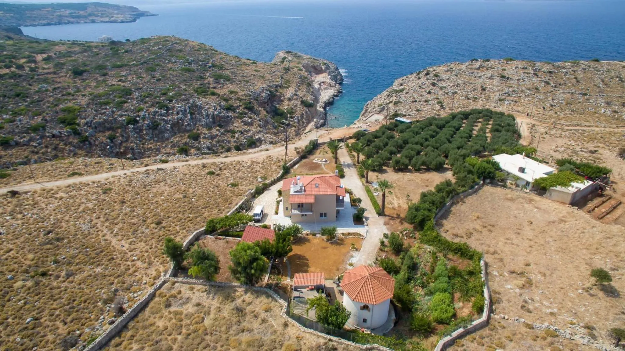 Natural landscape in Villa Koutalas