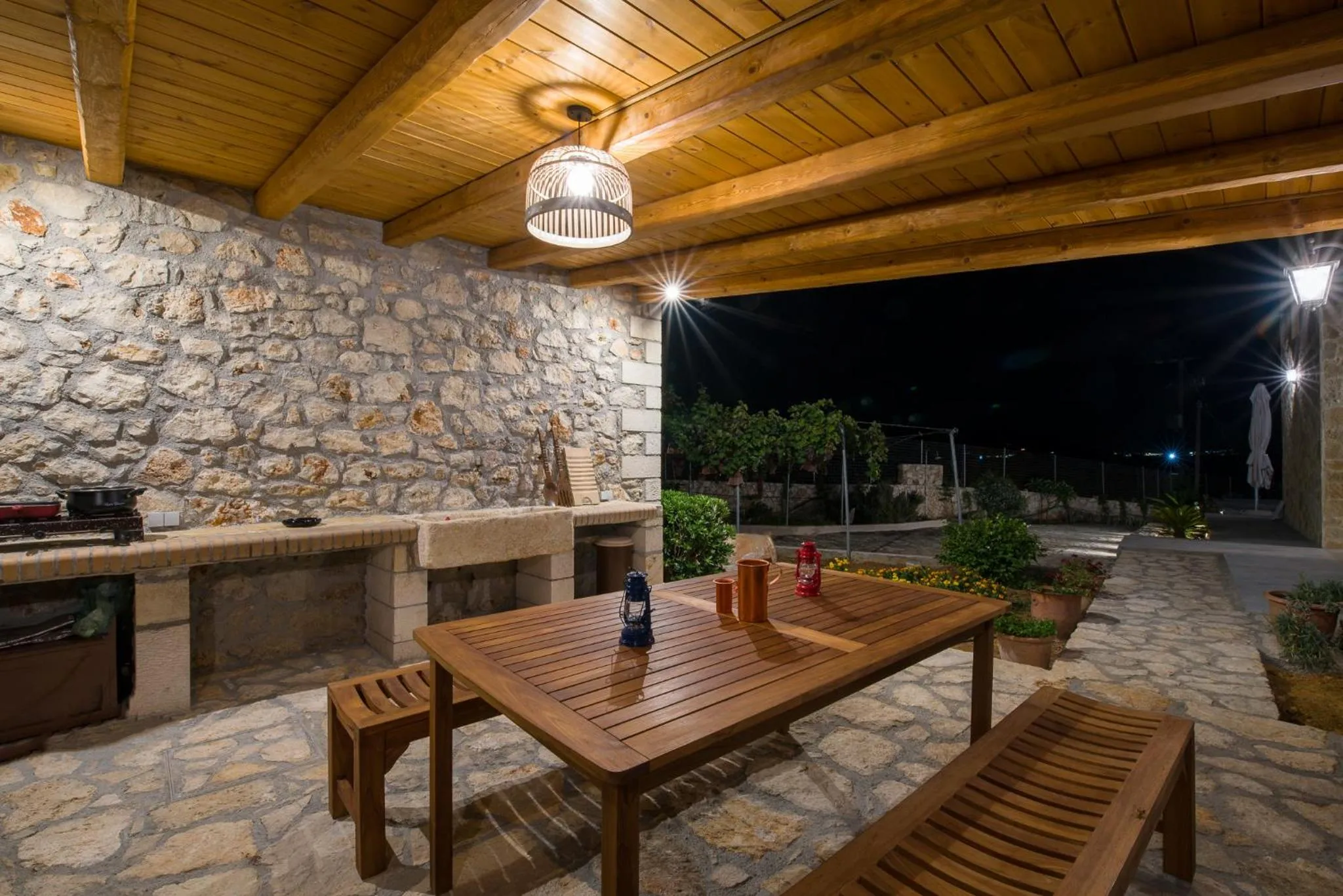 Patio in Villa Koutalas