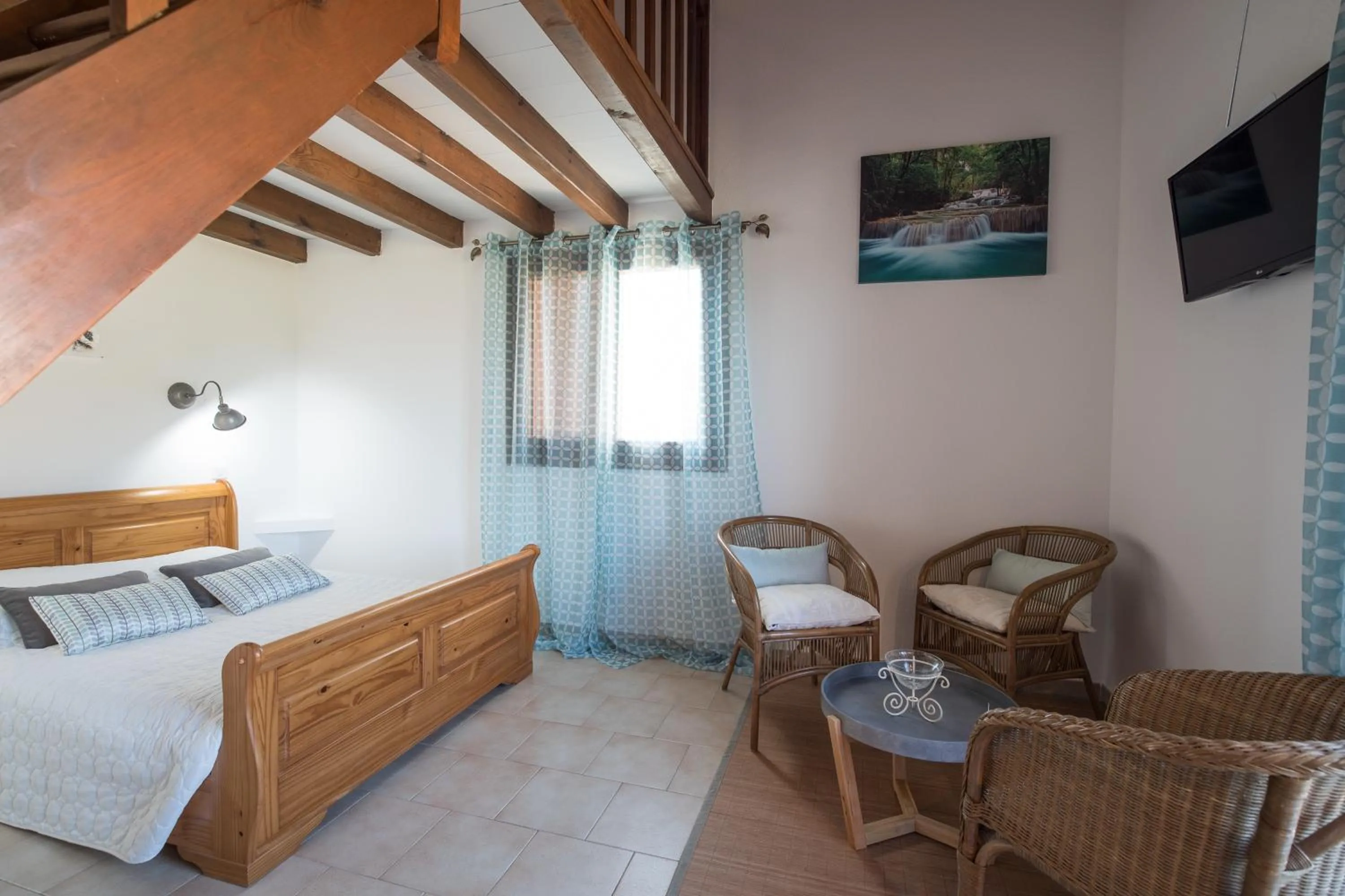Bed in Auberge Lustincone