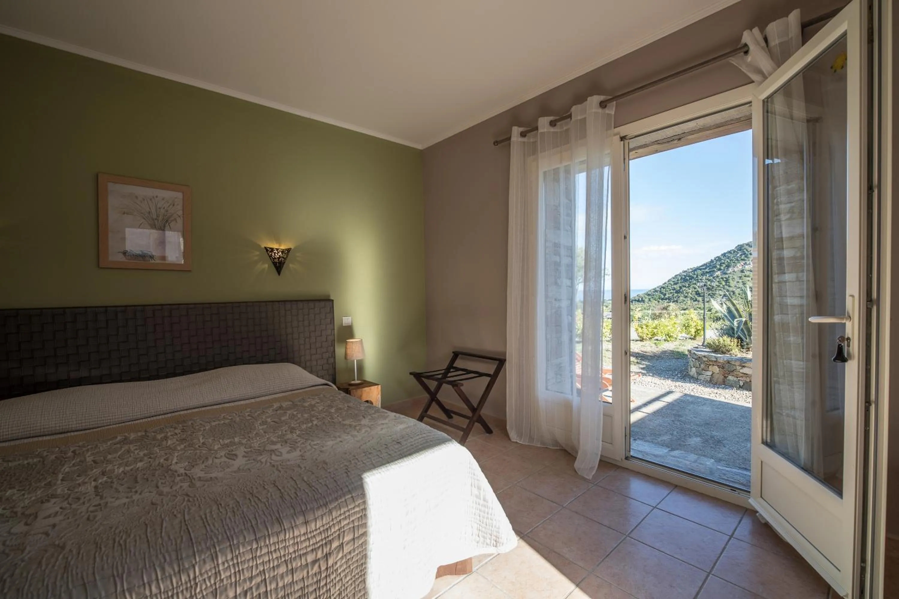 Bed in Auberge Lustincone