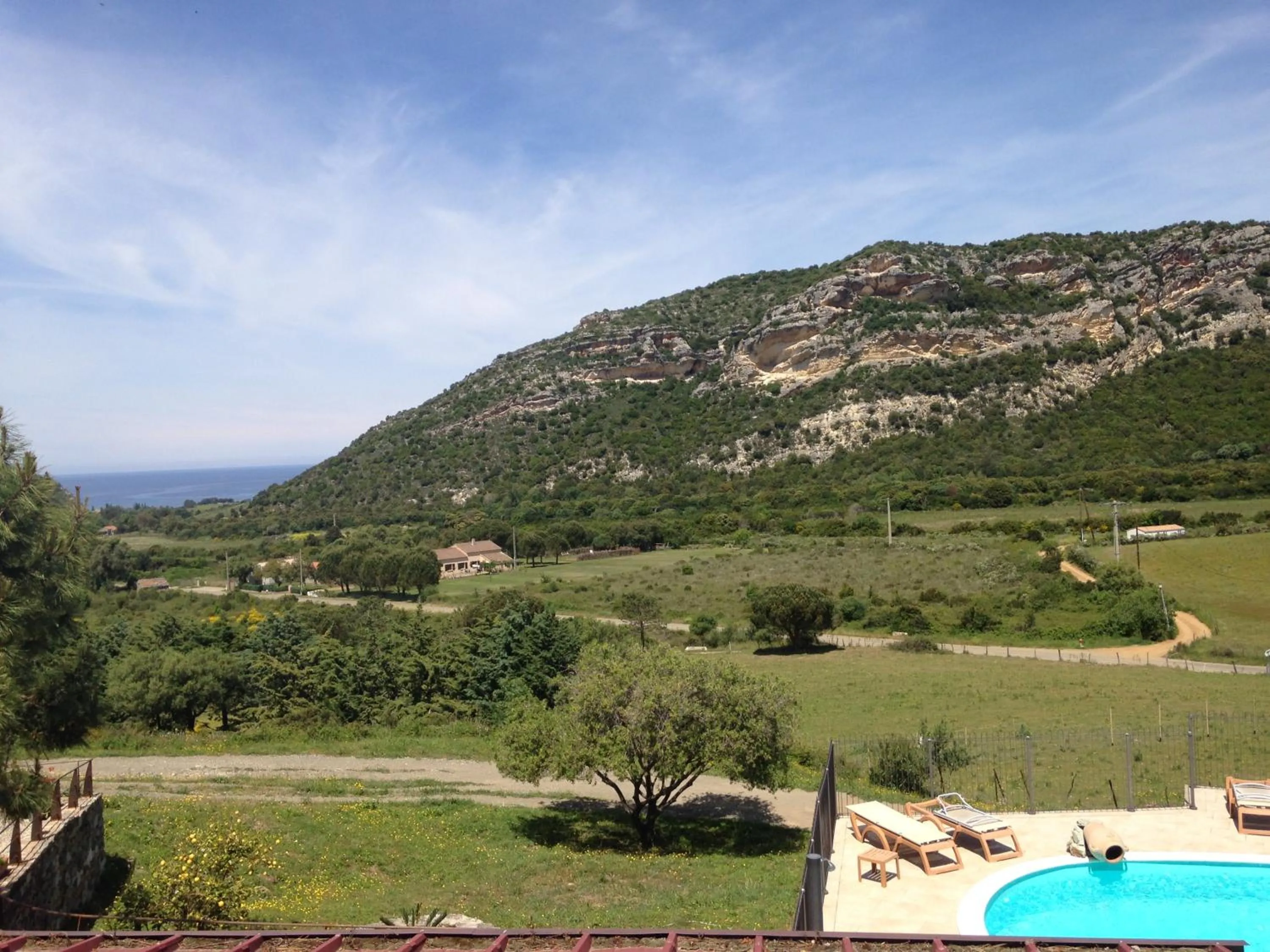 View (from property/room) in Auberge Lustincone