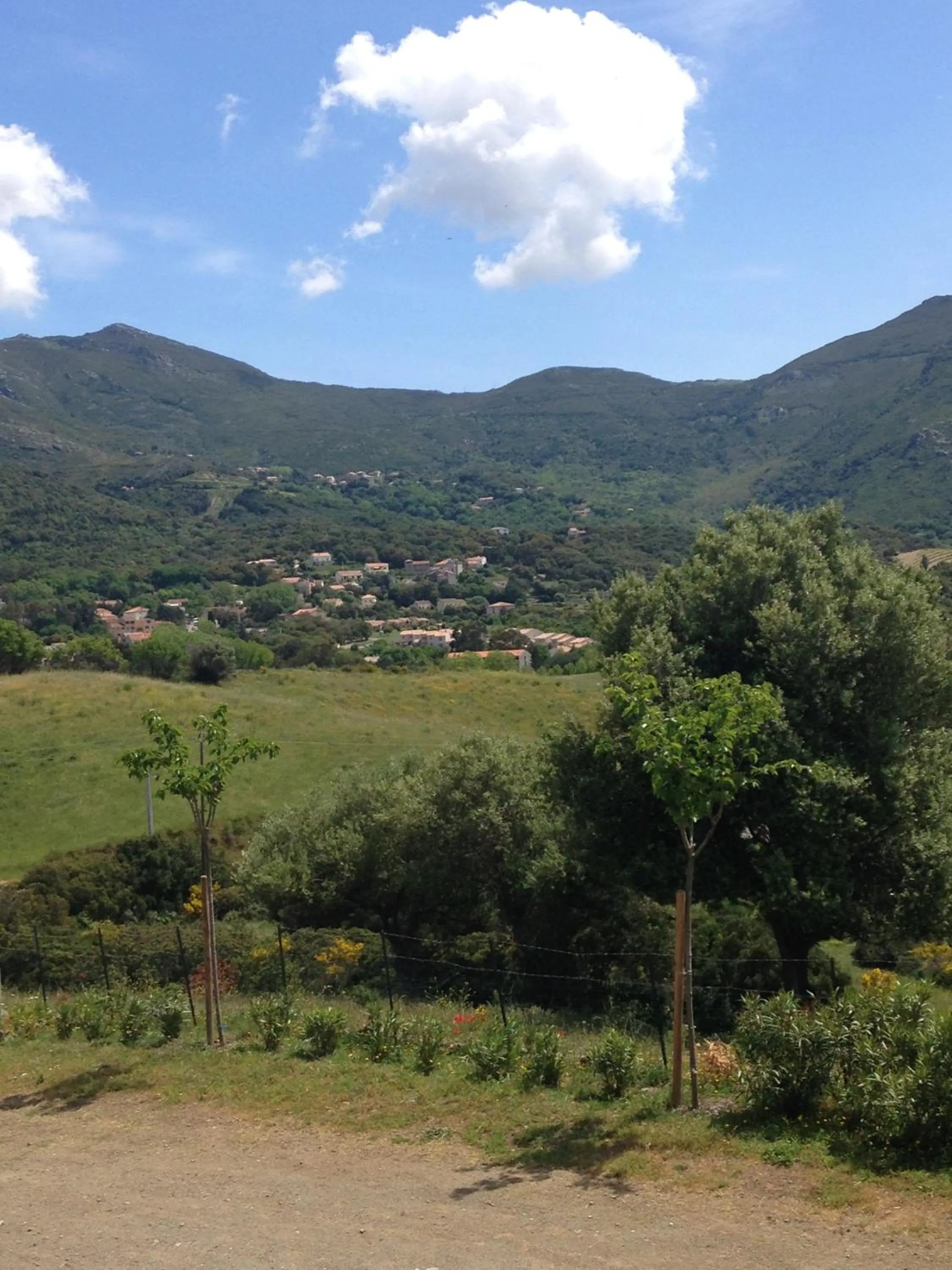 View (from property/room) in Auberge Lustincone