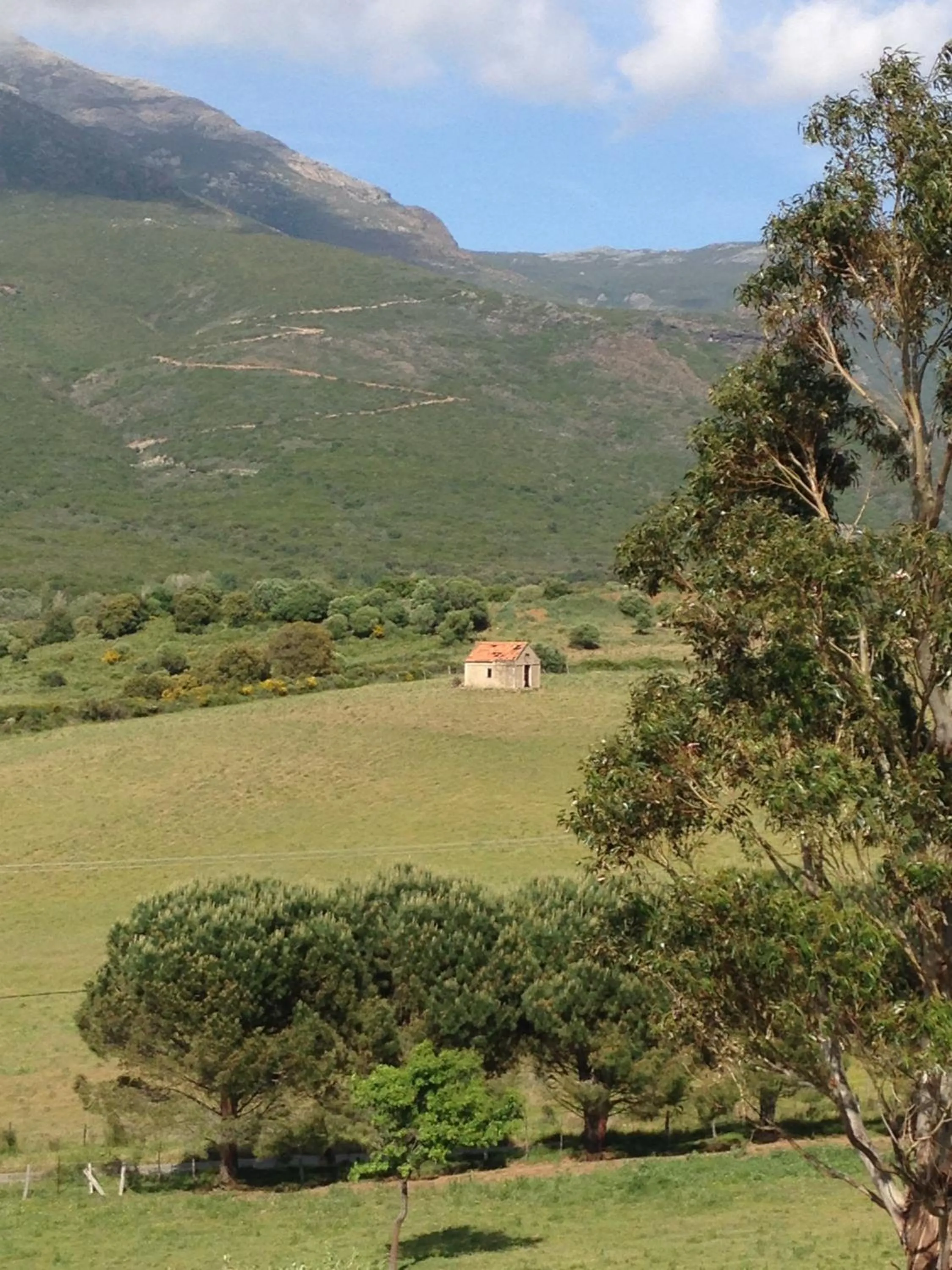View (from property/room) in Auberge Lustincone