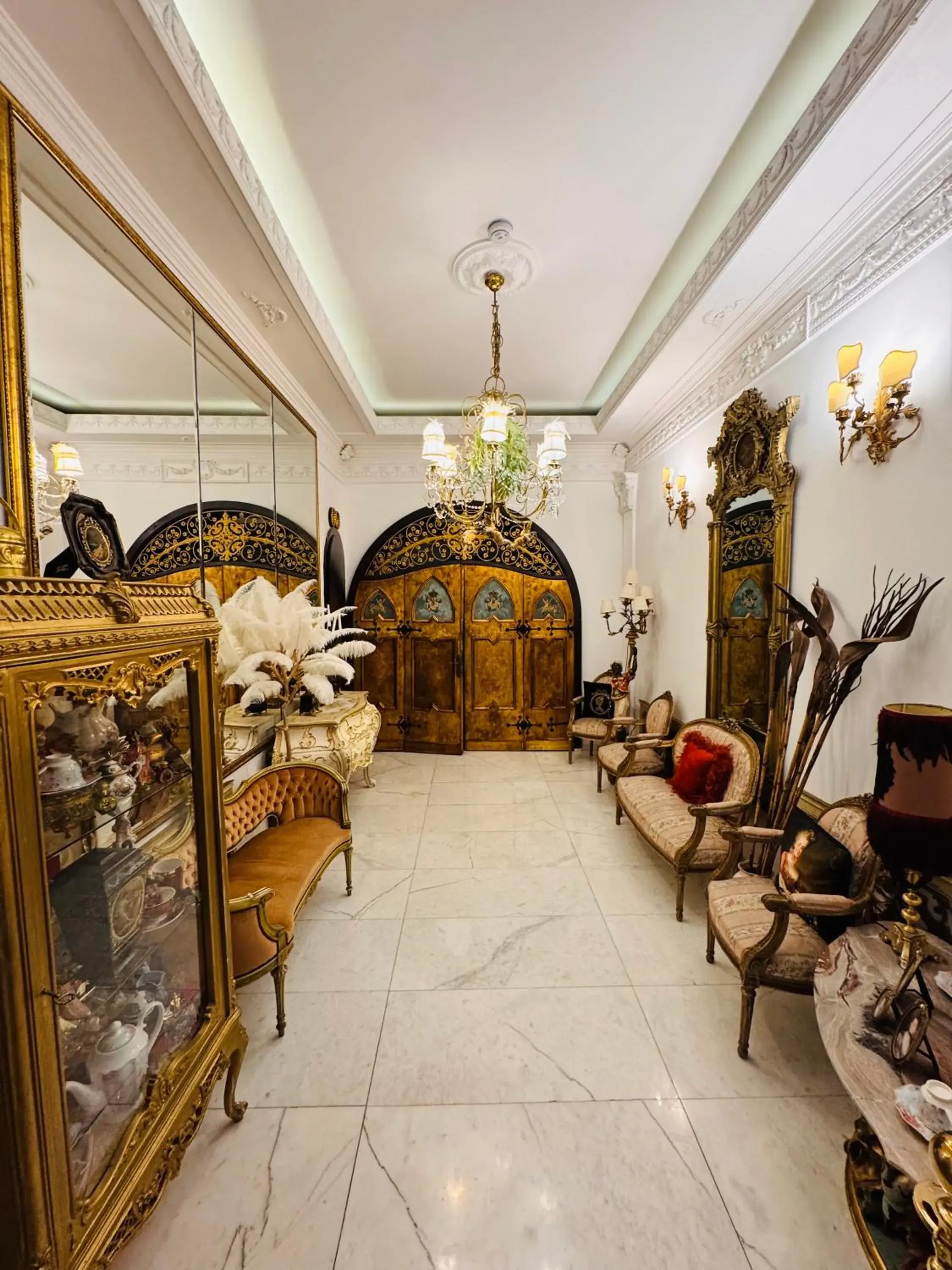 Lobby or reception in Conacul Coroanei Luxury Boutique Hotel Lobby or reception in Conacul Coroanei Luxury Boutique Hotel