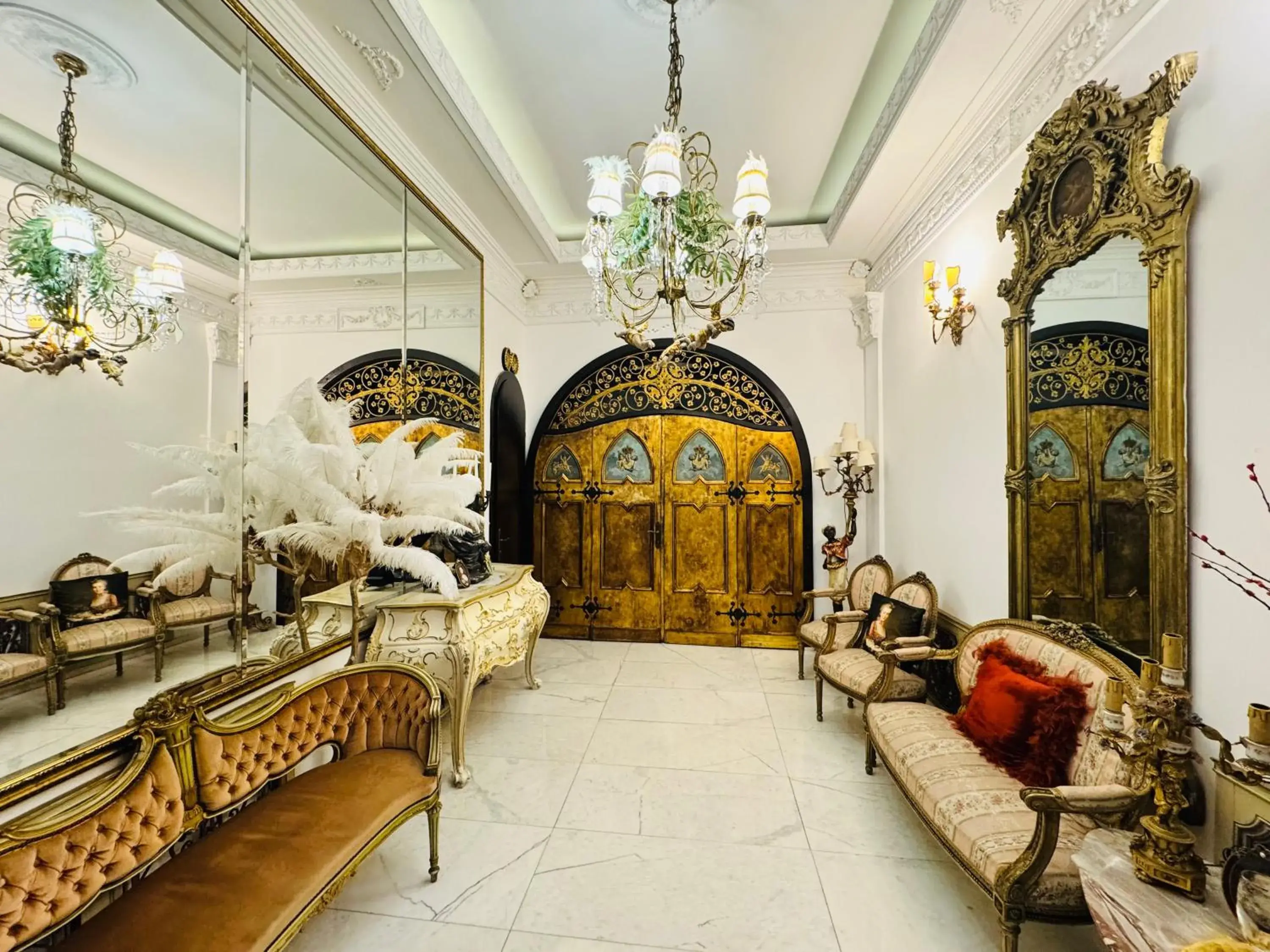 Lobby or reception in Conacul Coroanei Luxury Boutique Lobby or reception in Conacul Coroanei Luxury Boutique