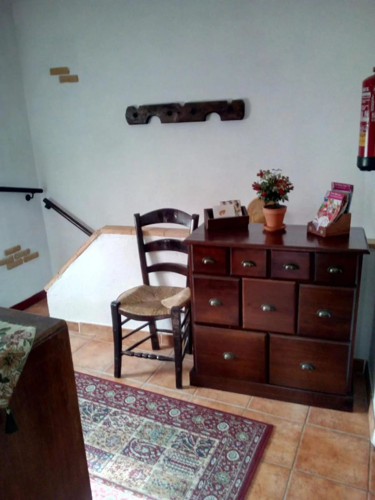 Seating area in Casa La Rosa