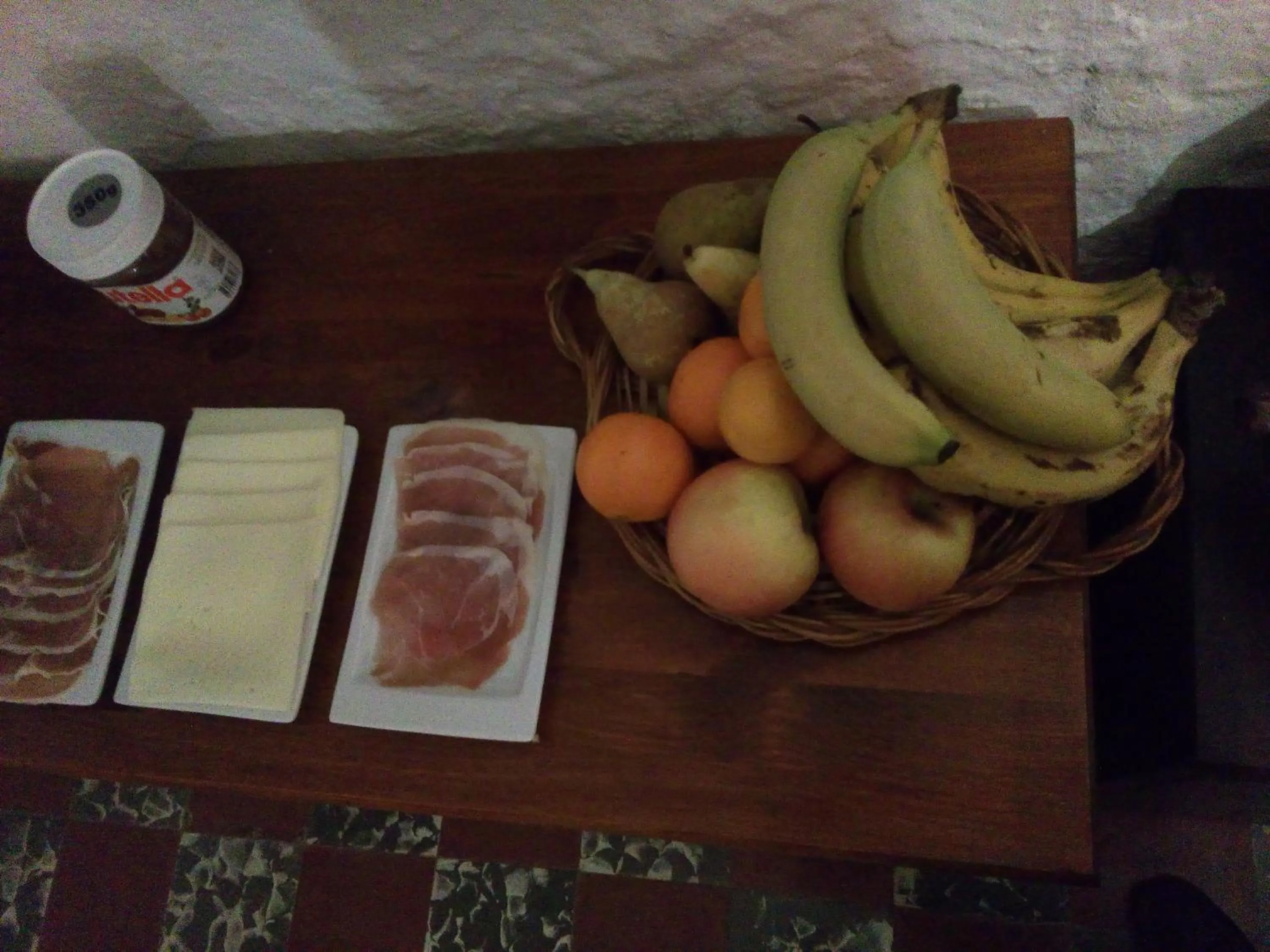 Food and drinks in Casa La Rosa