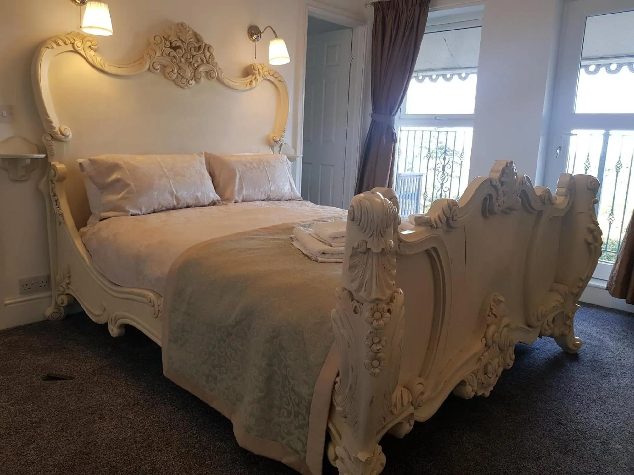 Bed in The Skegness Hotel