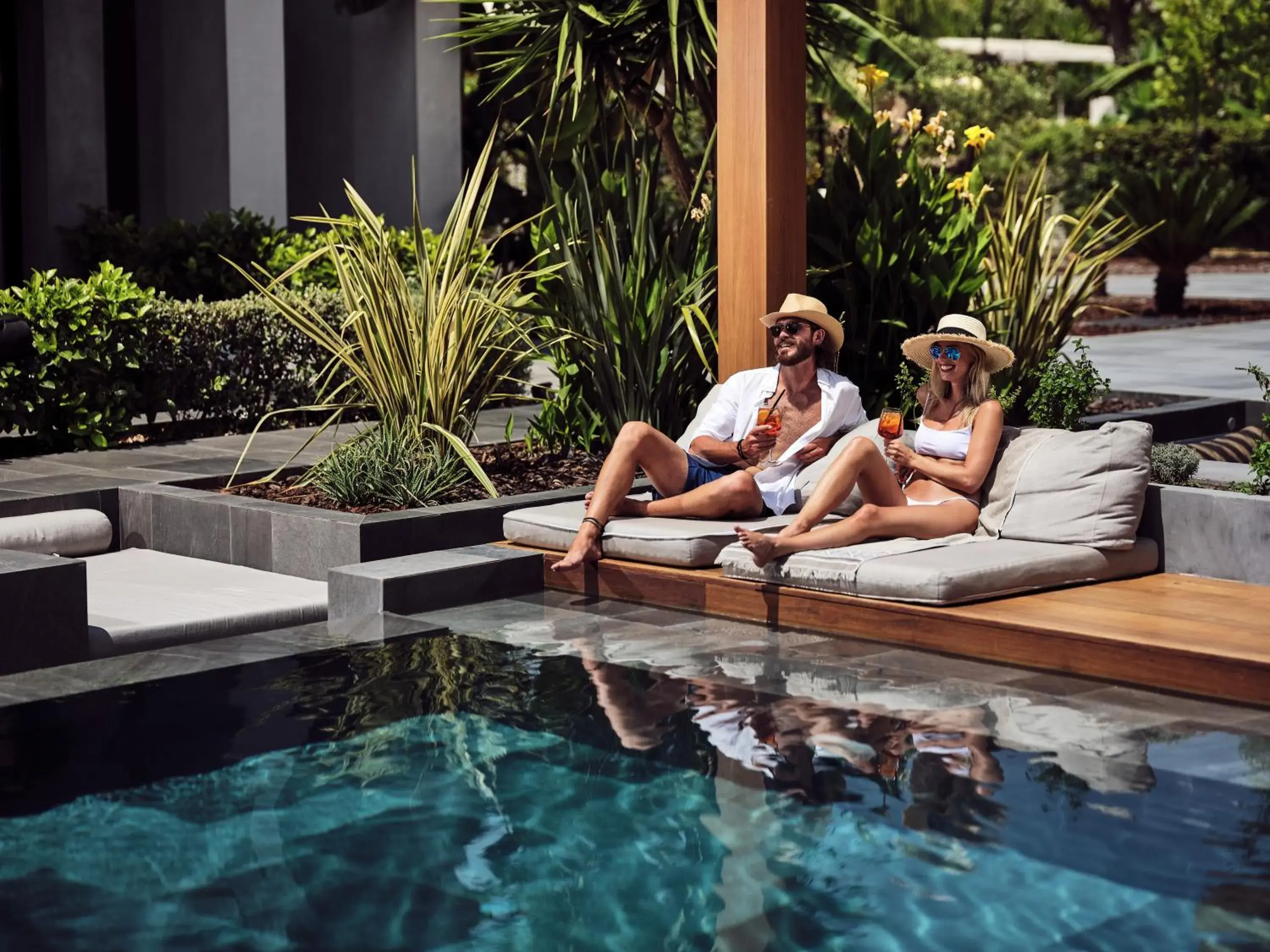 Swimming pool in Contessina Suites & Spa - Adults Only Swimming pool in Contessina Suites & Spa - Adults Only