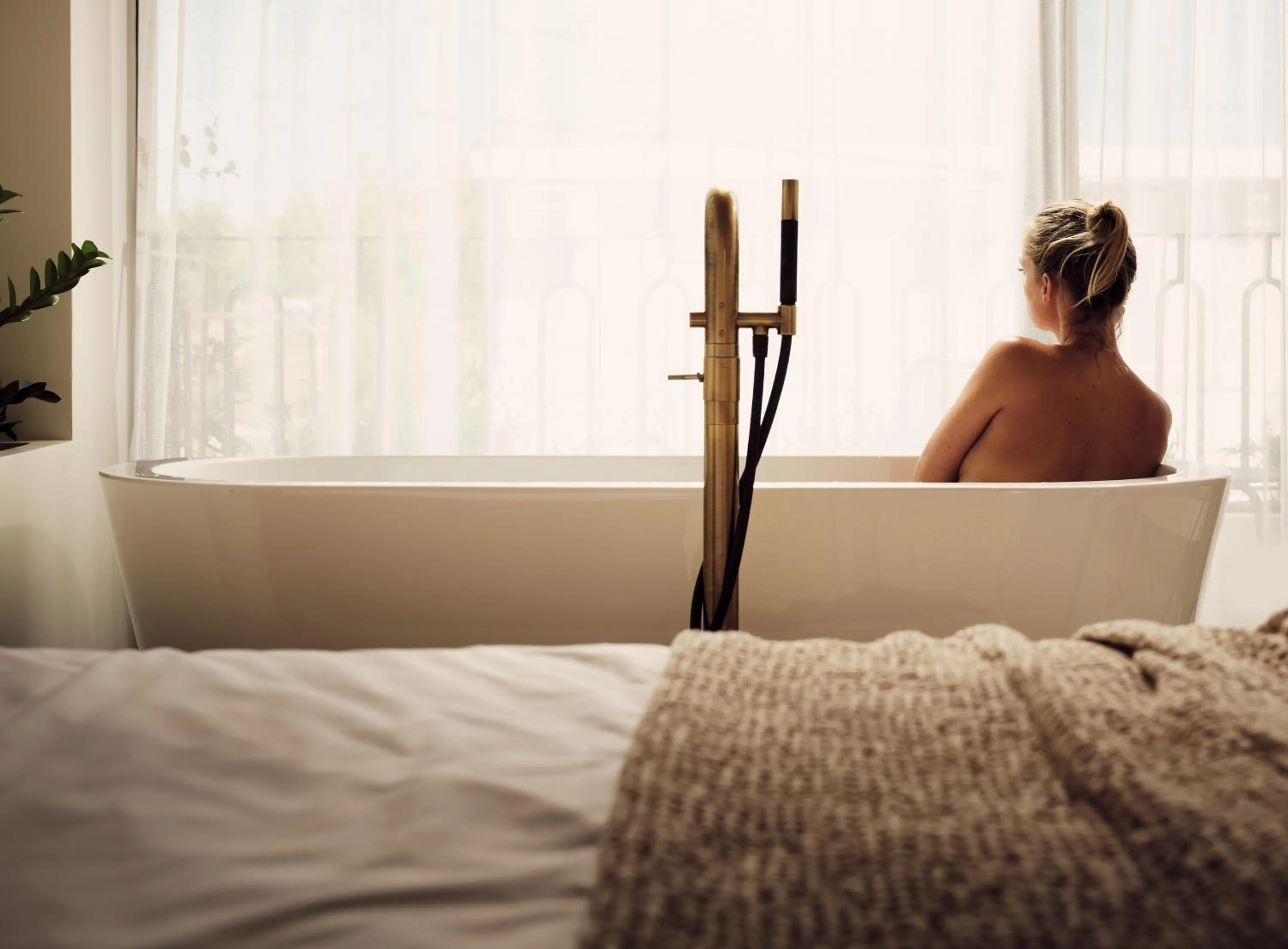 Bedroom, Bed in Contessina Suites & Spa - Adults Only