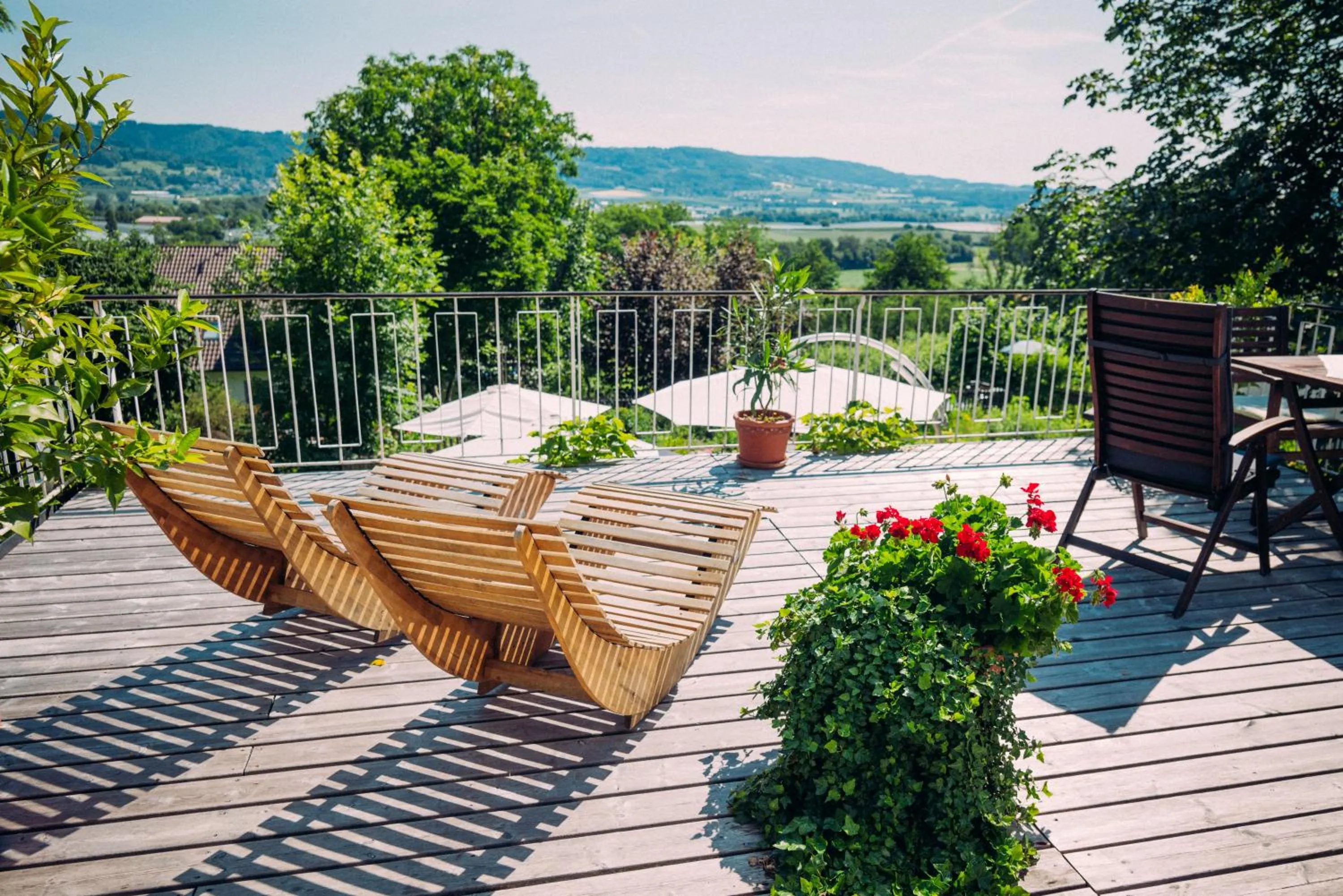 Balcony/Terrace in Landgasthof Keller
